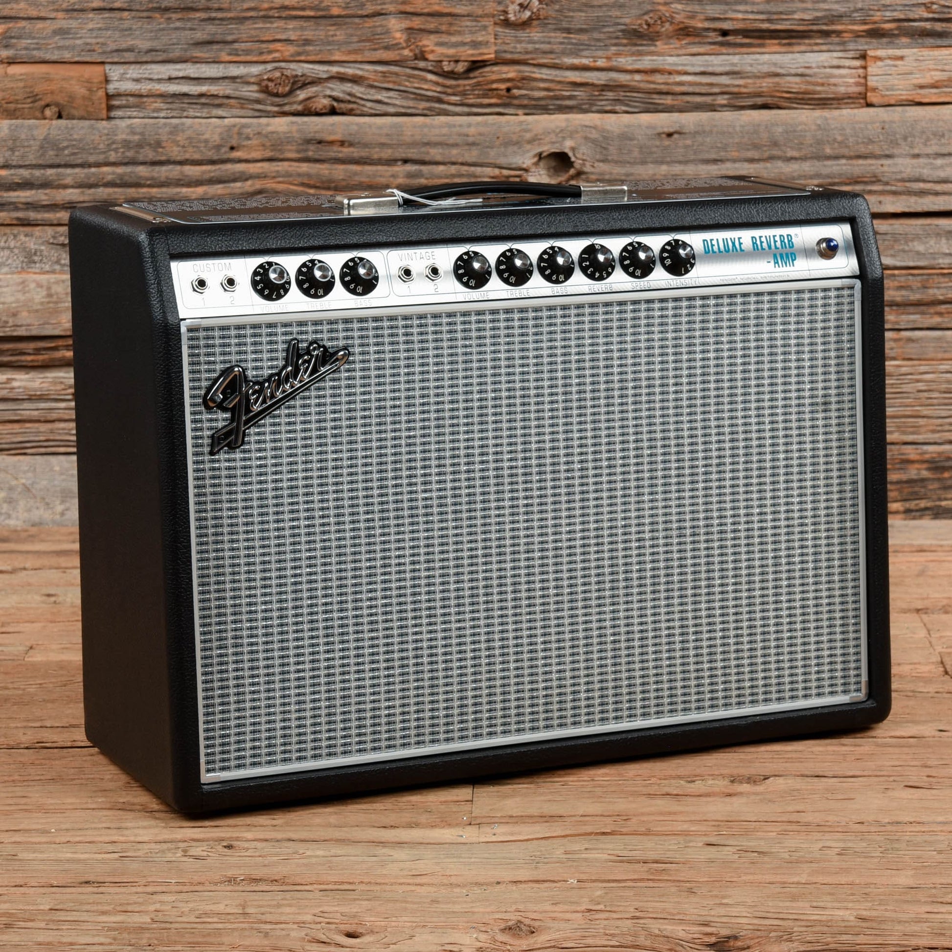 Fender '68 Custom Deluxe Reverb 2-Channel 22-Watt 1x12" Guitar Combo Amps / Guitar Cabinets