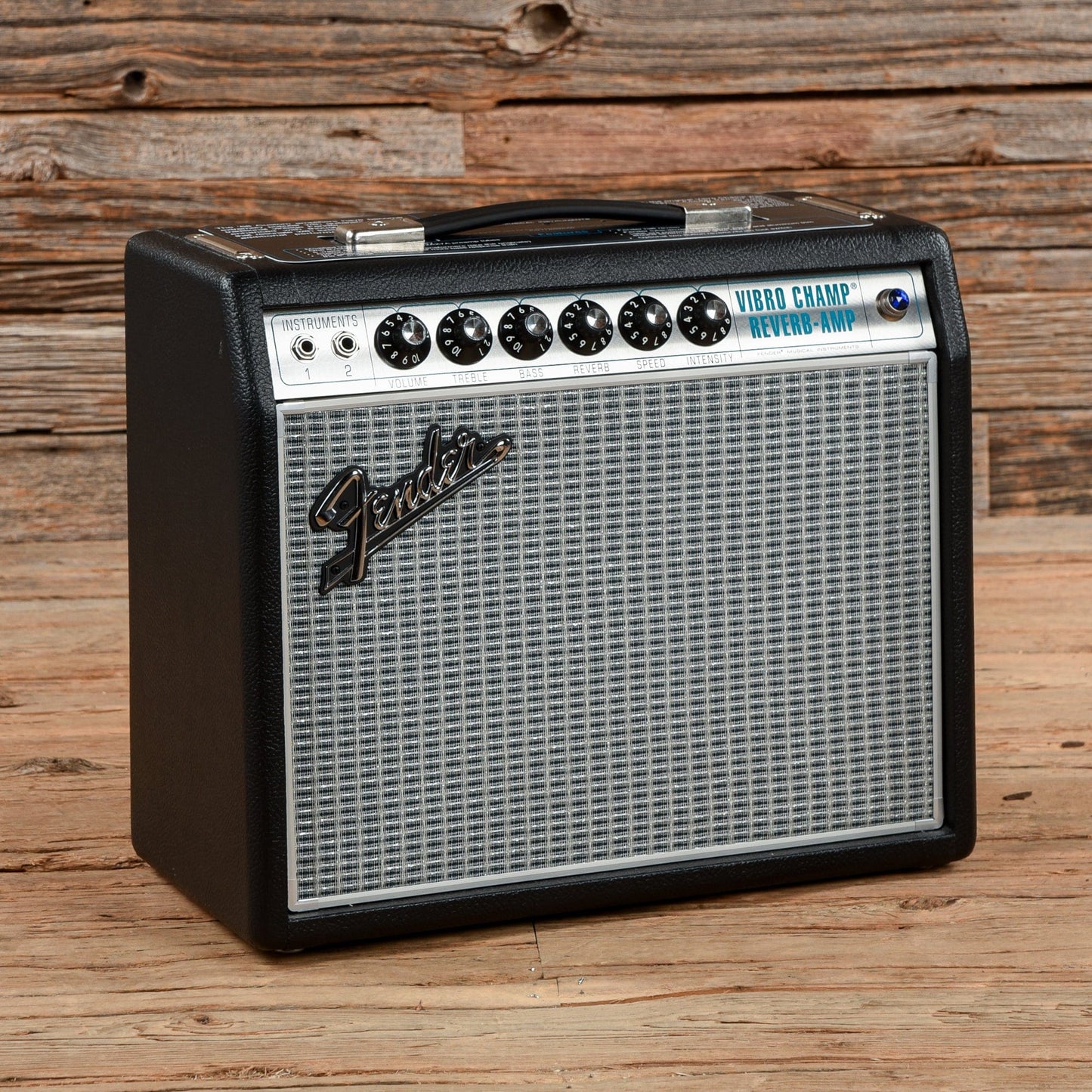 Fender 68 Custom Vibro Champ Reverb 5-Watt 1x10" Guitar Combo Amp Amps / Guitar Cabinets