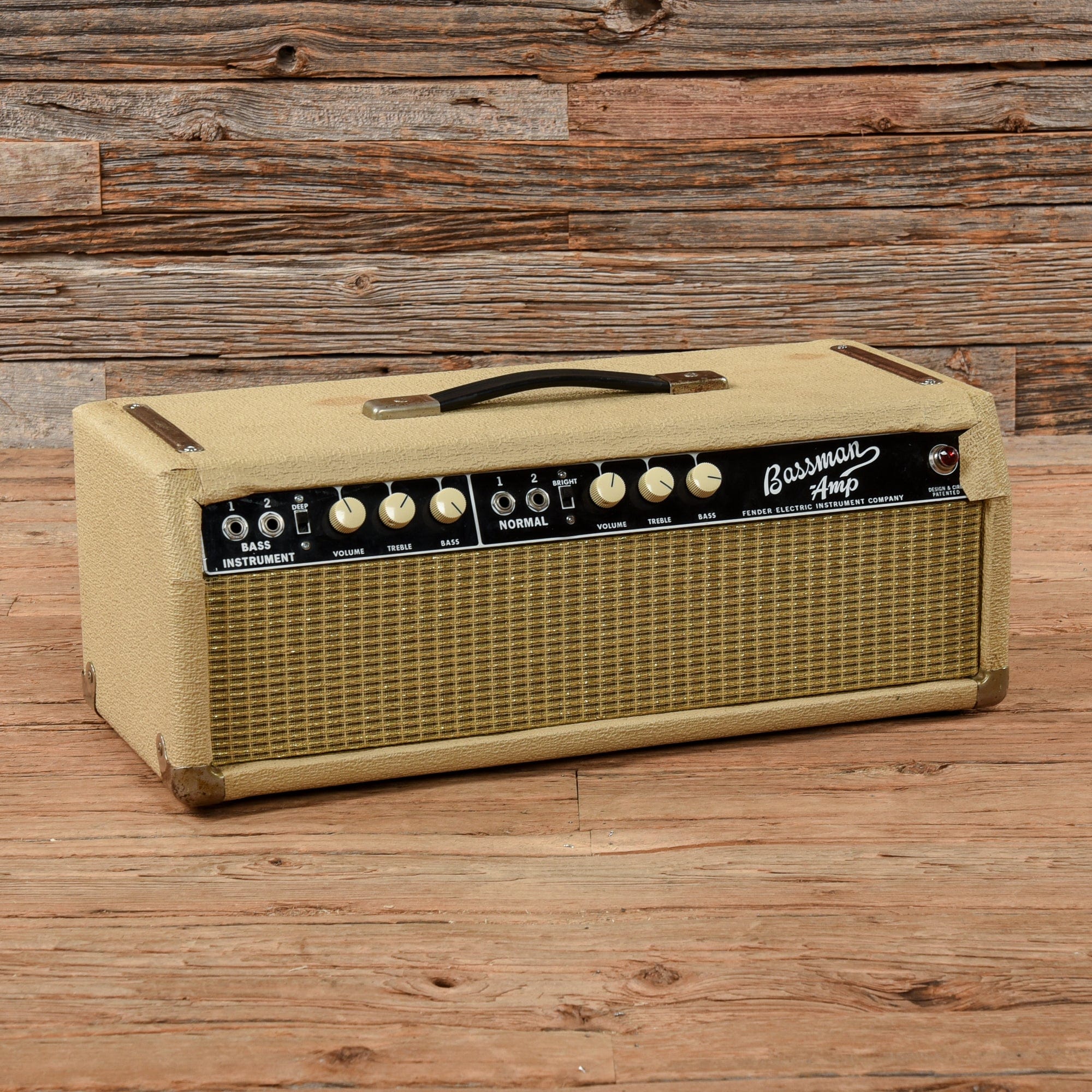 Fender Bassman 2-Channel 50-Watt Guitar Amp Head 1967 – Chicago Music ...