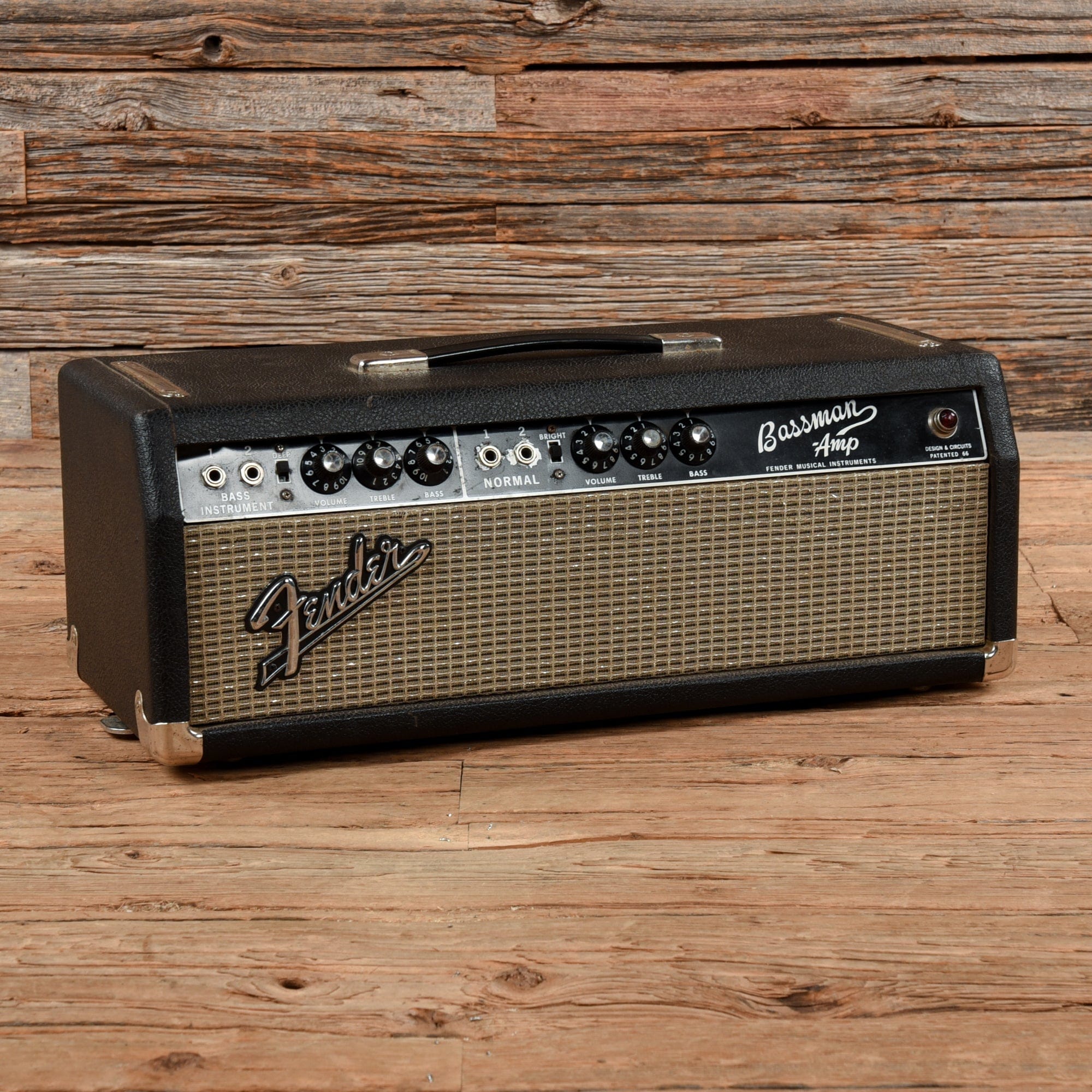 Fender Bassman Head 1966 – Chicago Music Exchange