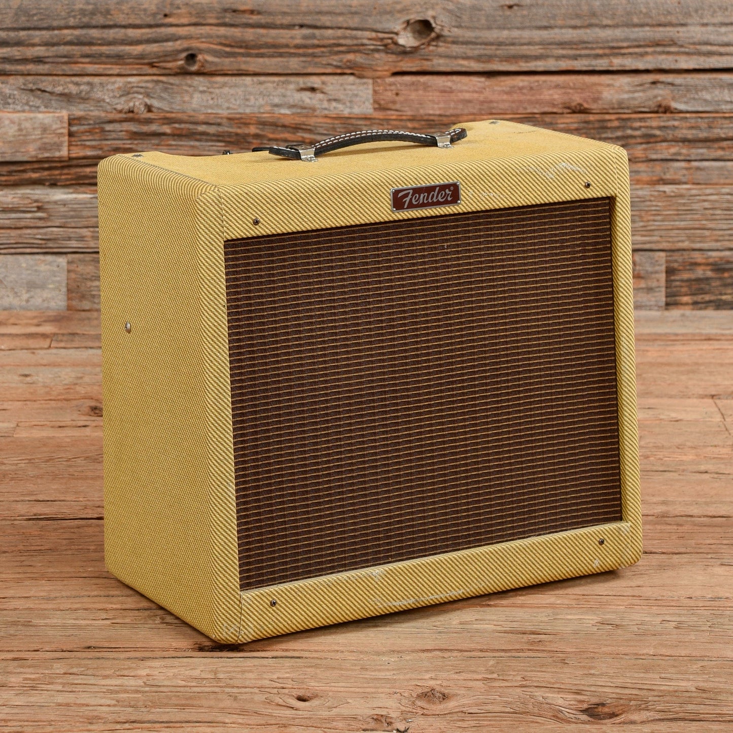 Fender Blues Junior Lacquered Tweed Amps / Guitar Cabinets