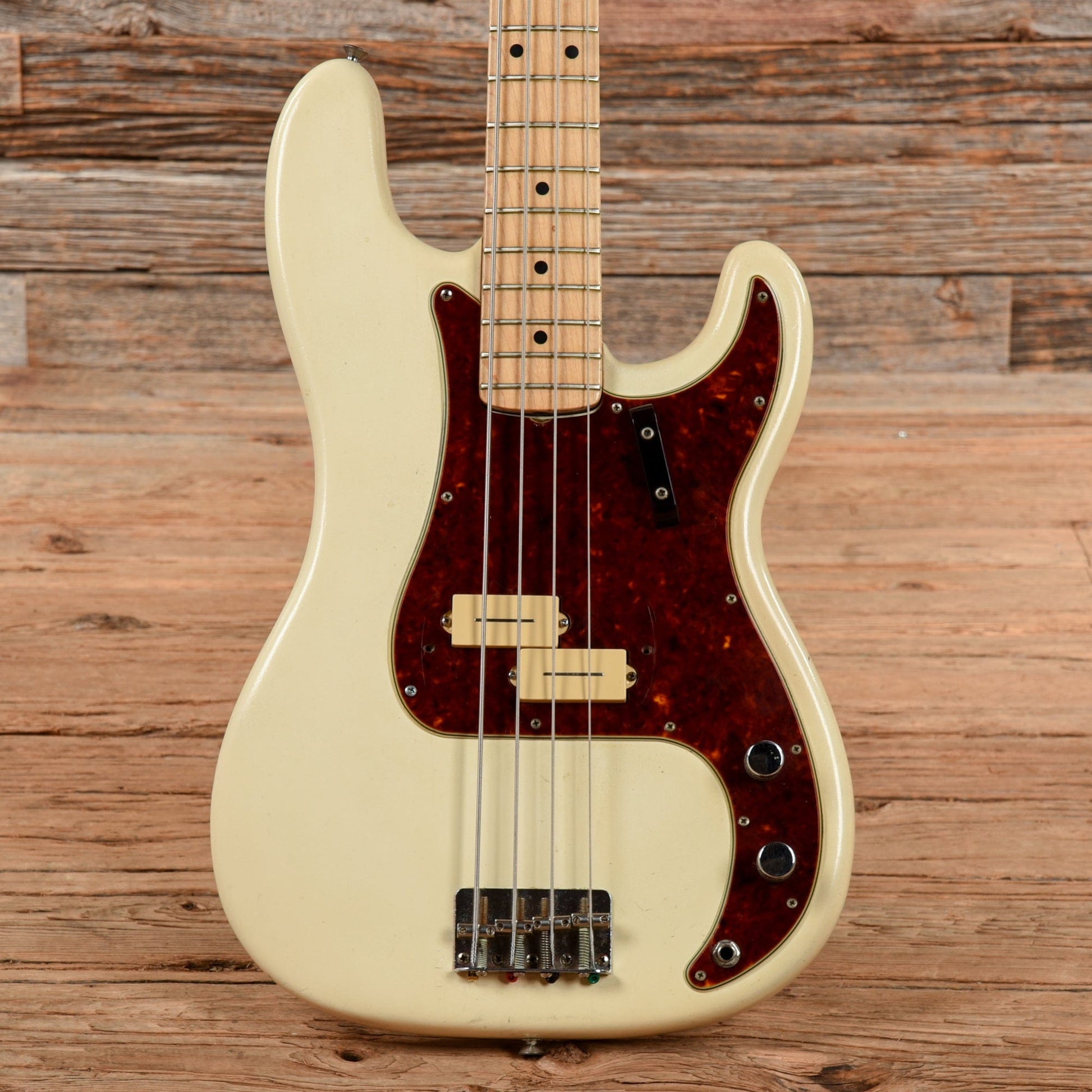 Fender 1978 Left-Handed Precision Bass Neck w/'60s Fender Body White Refin Bass Guitars / 4-String