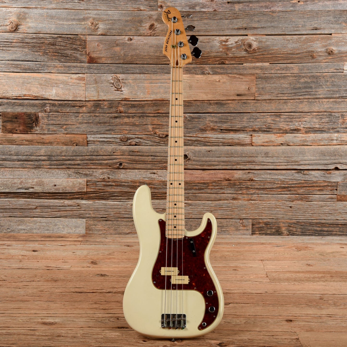 Fender 1978 Left-Handed Precision Bass Neck w/'60s Fender Body White Refin Bass Guitars / 4-String