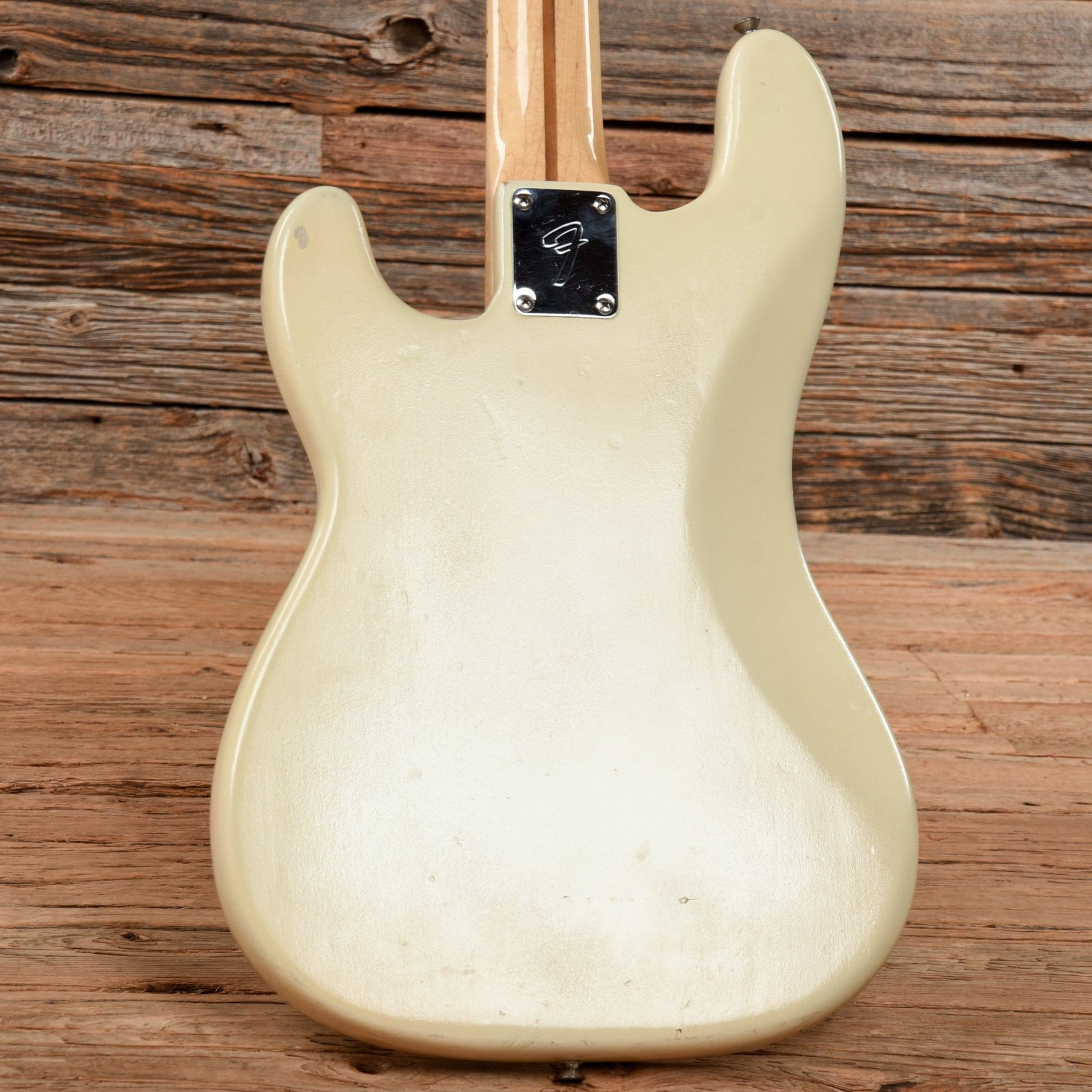 Fender 1978 Left-Handed Precision Bass Neck w/'60s Fender Body White Refin Bass Guitars / 4-String