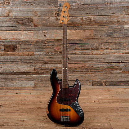 Fender 60th Anniversary Road Worn Jazz Bass Sunburst 2020 Bass Guitars / 4-String