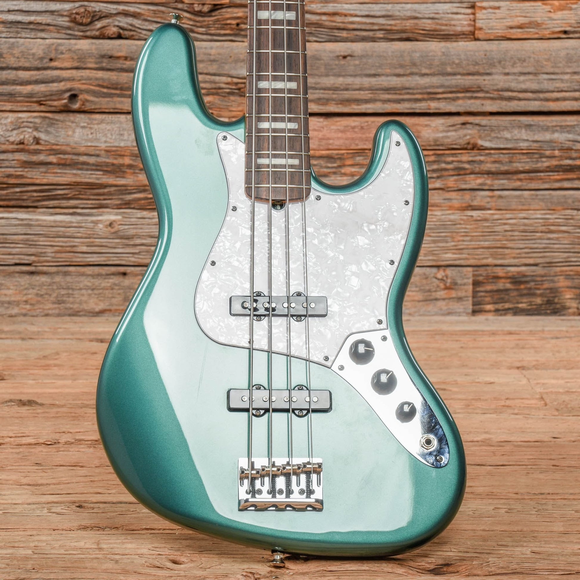 Fender Adam Clayton Artist Series Signature Jazz Bass Sherwood Green Metallic 2015 Bass Guitars / 4-String