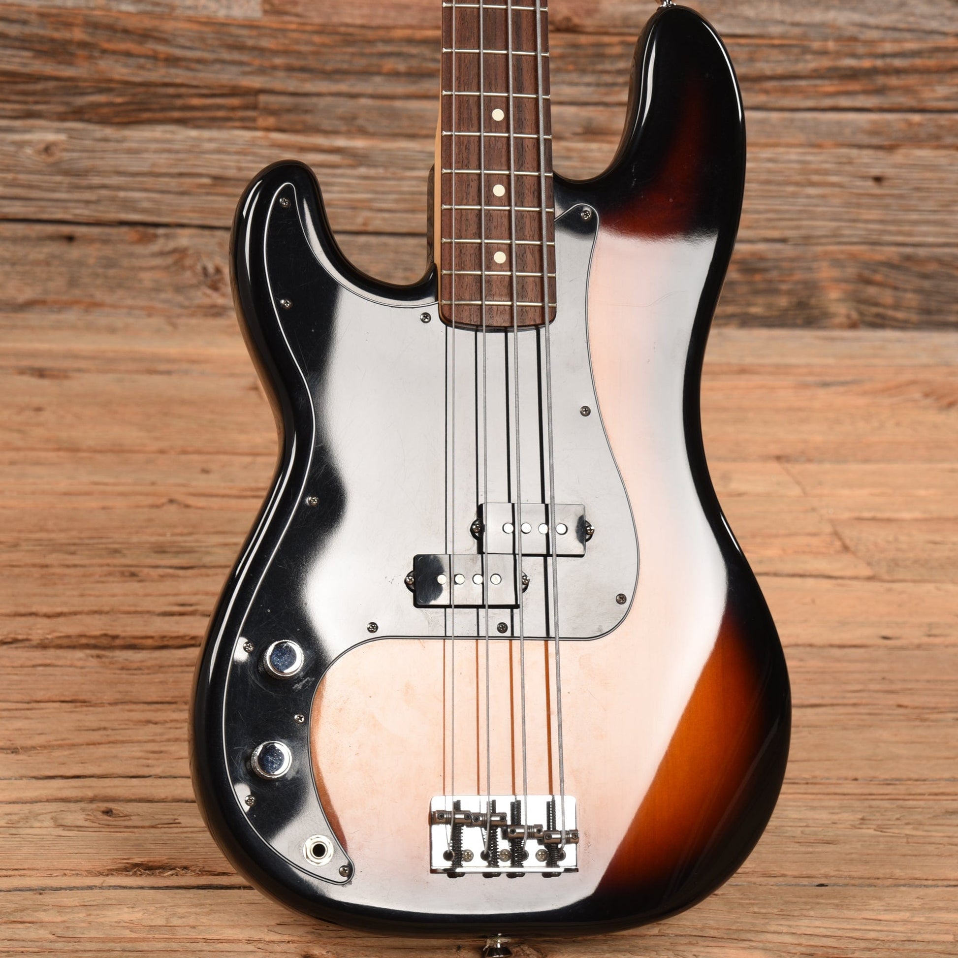 Fender American Standard Precision Bass Sunburst 1996 LEFTY Bass Guitars / 4-String