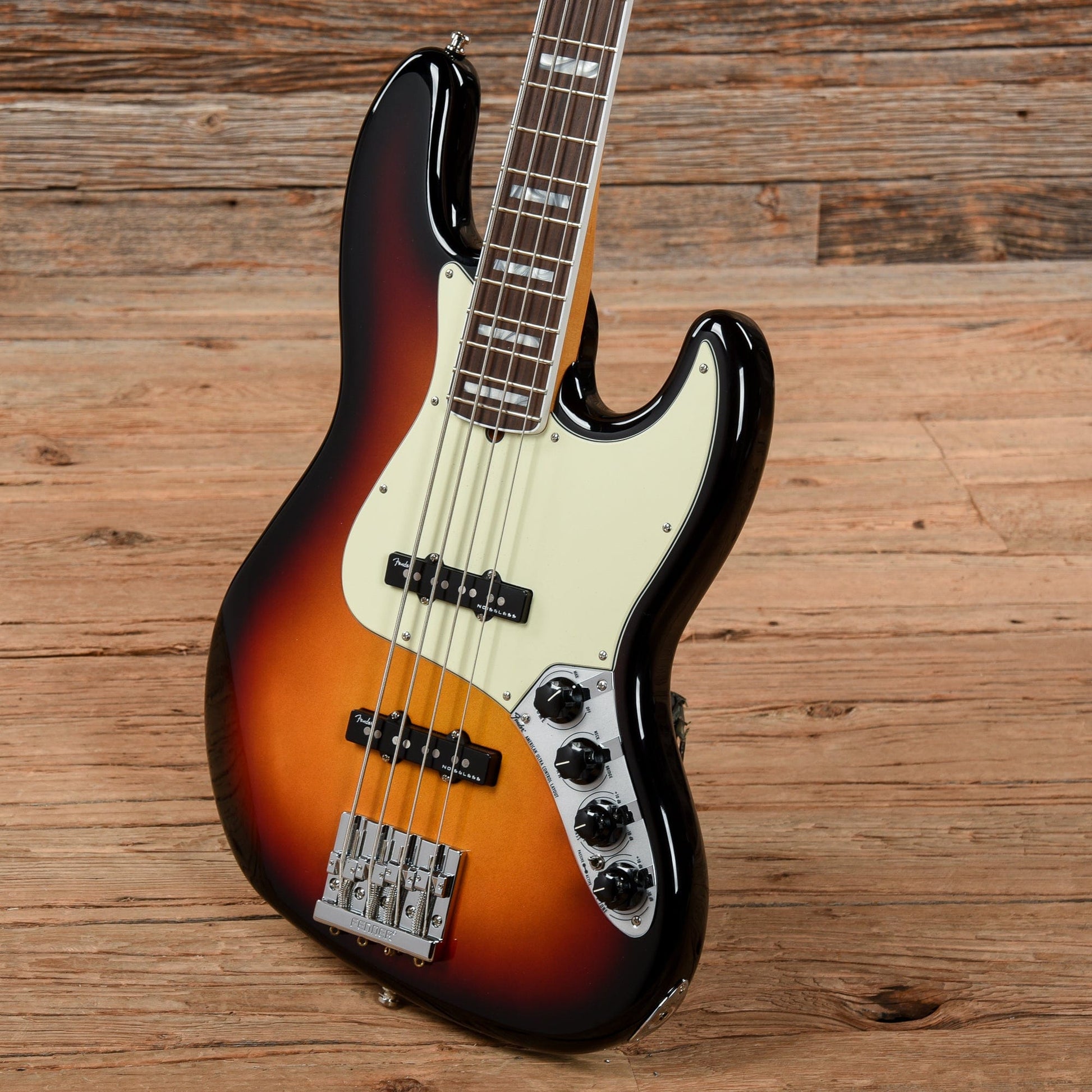 Fender American Ultra Jazz Bass Sunburst 2020 Bass Guitars / 4-String