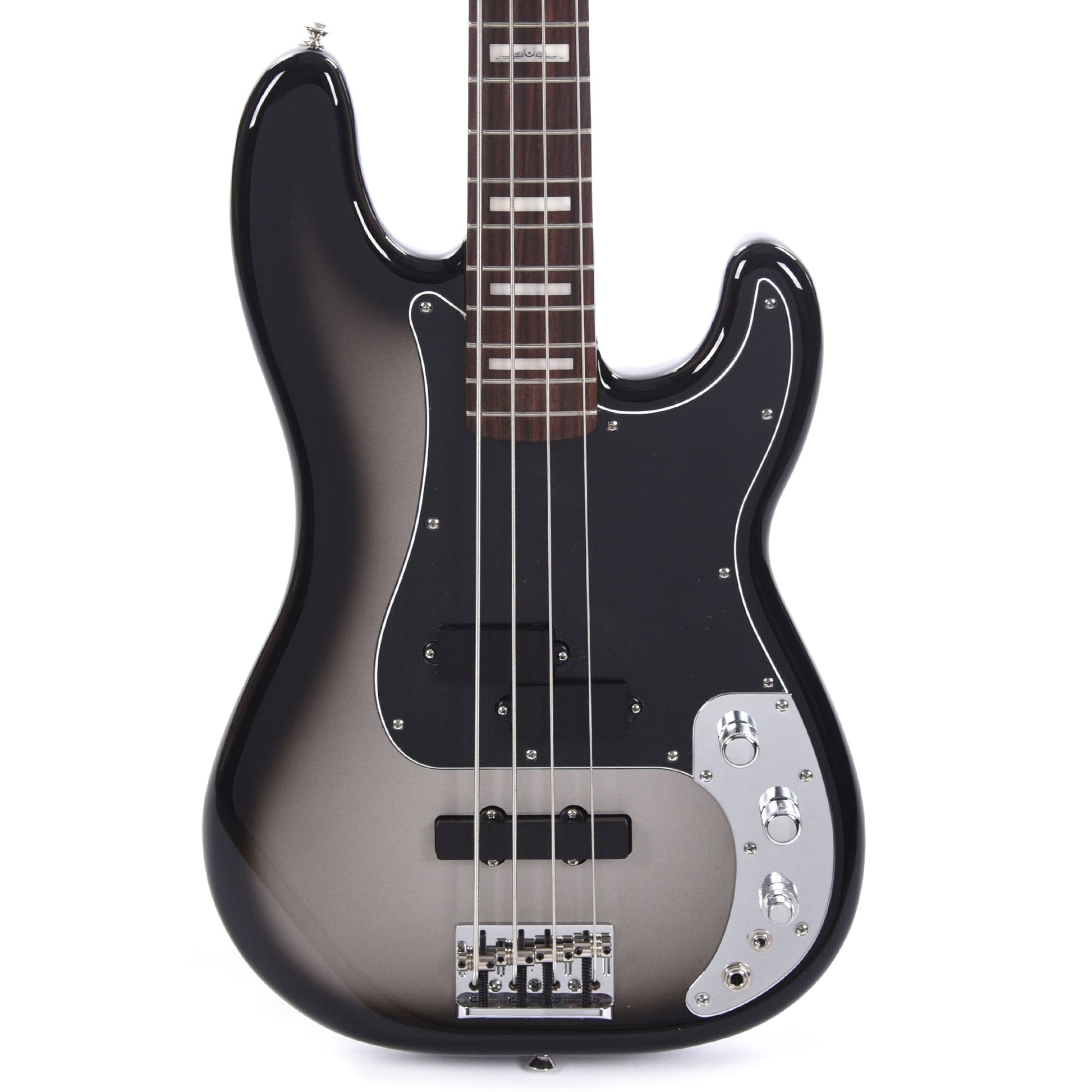 Fender Artist Troy Sanders Precision Bass Silverburst Bass Guitars / 4-String