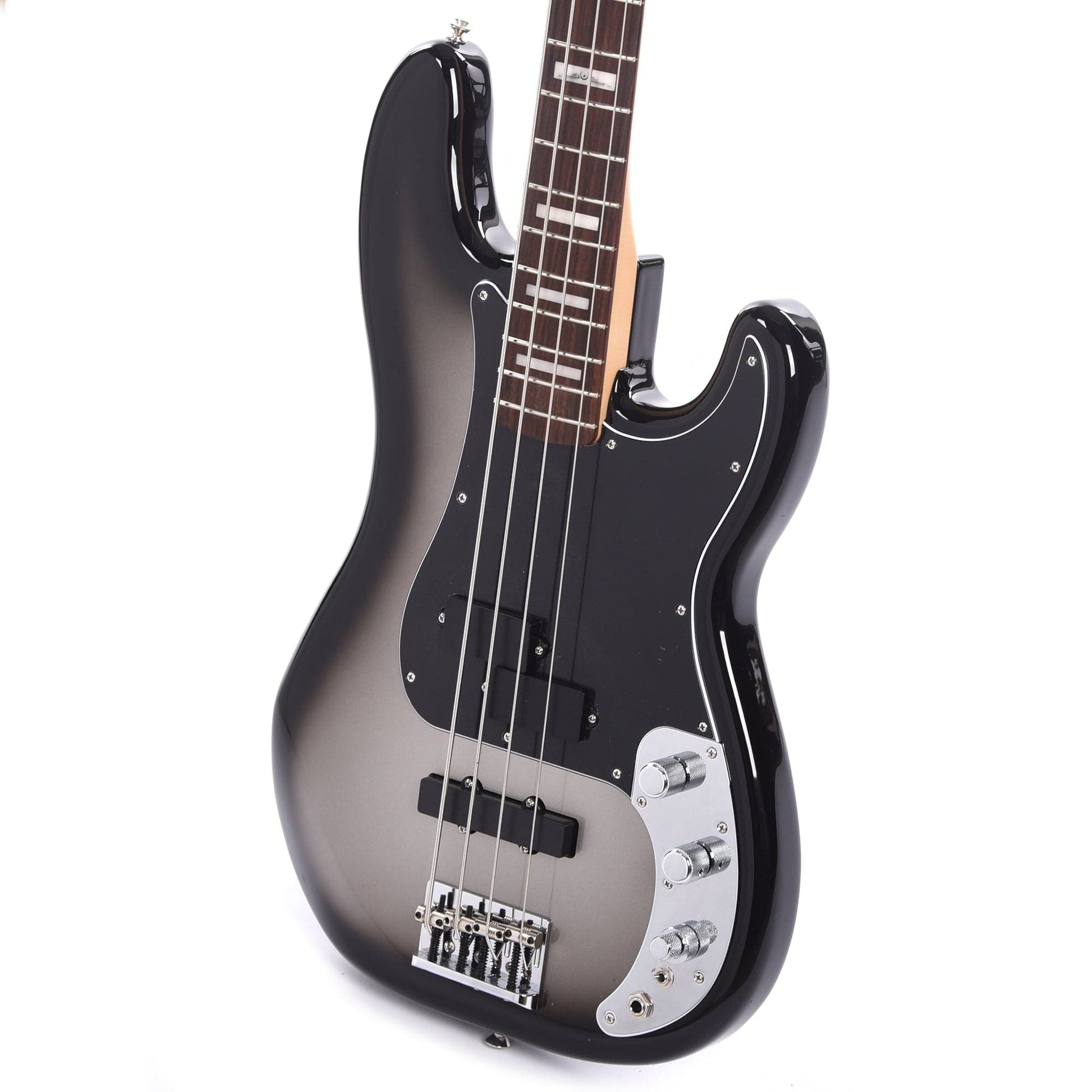 Fender Artist Troy Sanders Precision Bass Silverburst Bass Guitars / 4-String