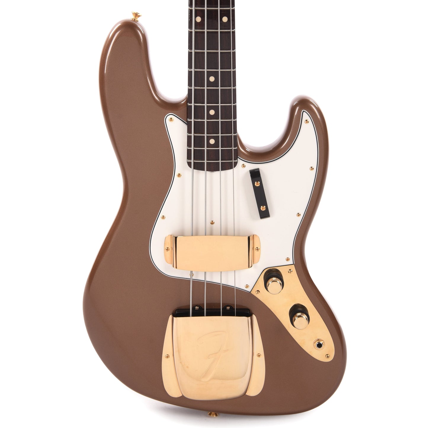 Fender Custom Shop 1960 Jazz Bass Deluxe Closet Classic Medium Palomino Metallic w/Rosewood Neck Bass Guitars / 4-String