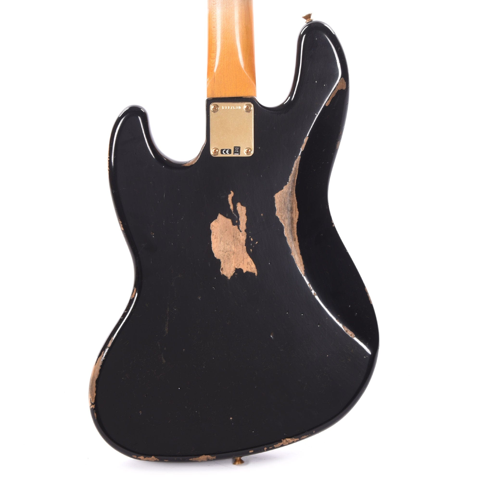 Fender Custom Shop 1960 Jazz Bass Heavy Relic Super Aged Black w/Paint –  Chicago Music Exchange