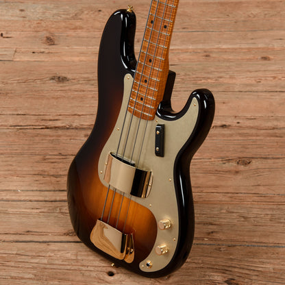 Fender Custom Shop 57 Precision Bass Reissue Ash NOS Wide Fade Chocolate 2-Color Sunburst 2022 Bass Guitars / 4-String