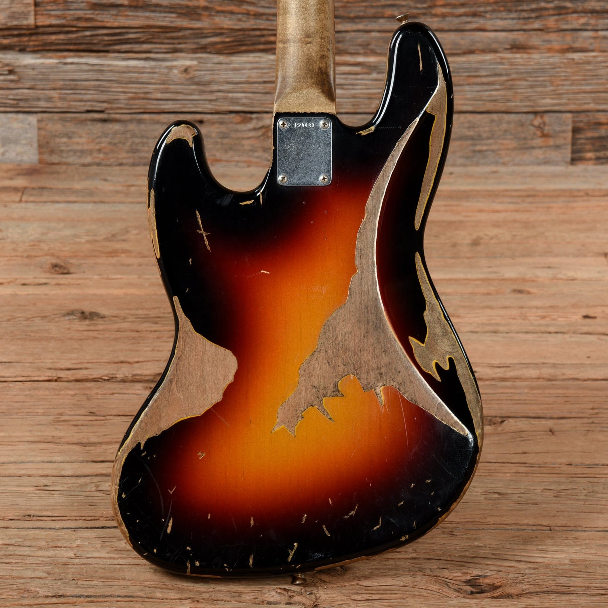 Fender Custom Shop Jaco Pastorius Tribute Jazz Bass Relic Sunburst 2005 Bass Guitars / 4-String