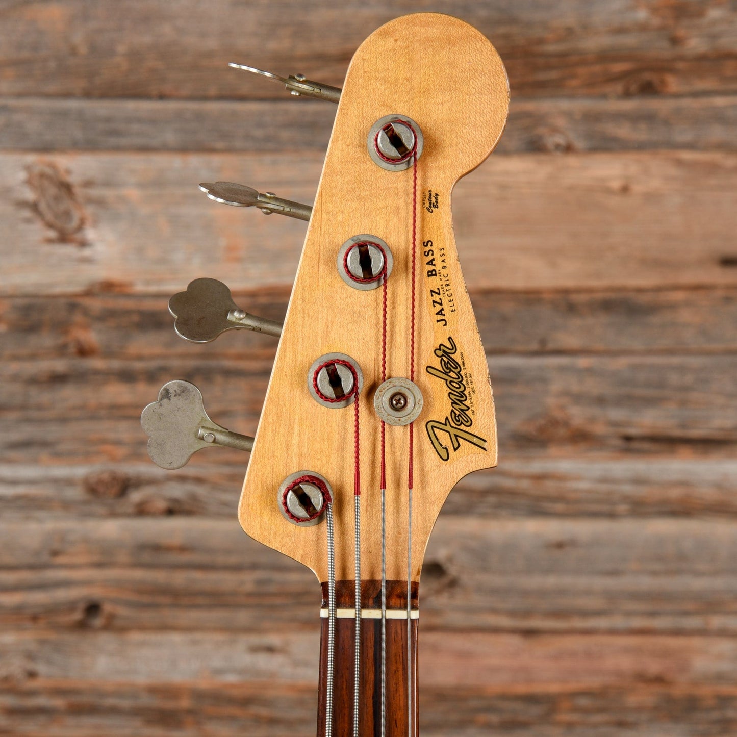 Fender Custom Shop Jaco Pastorius Tribute Jazz Bass Relic Sunburst 2005 Bass Guitars / 4-String