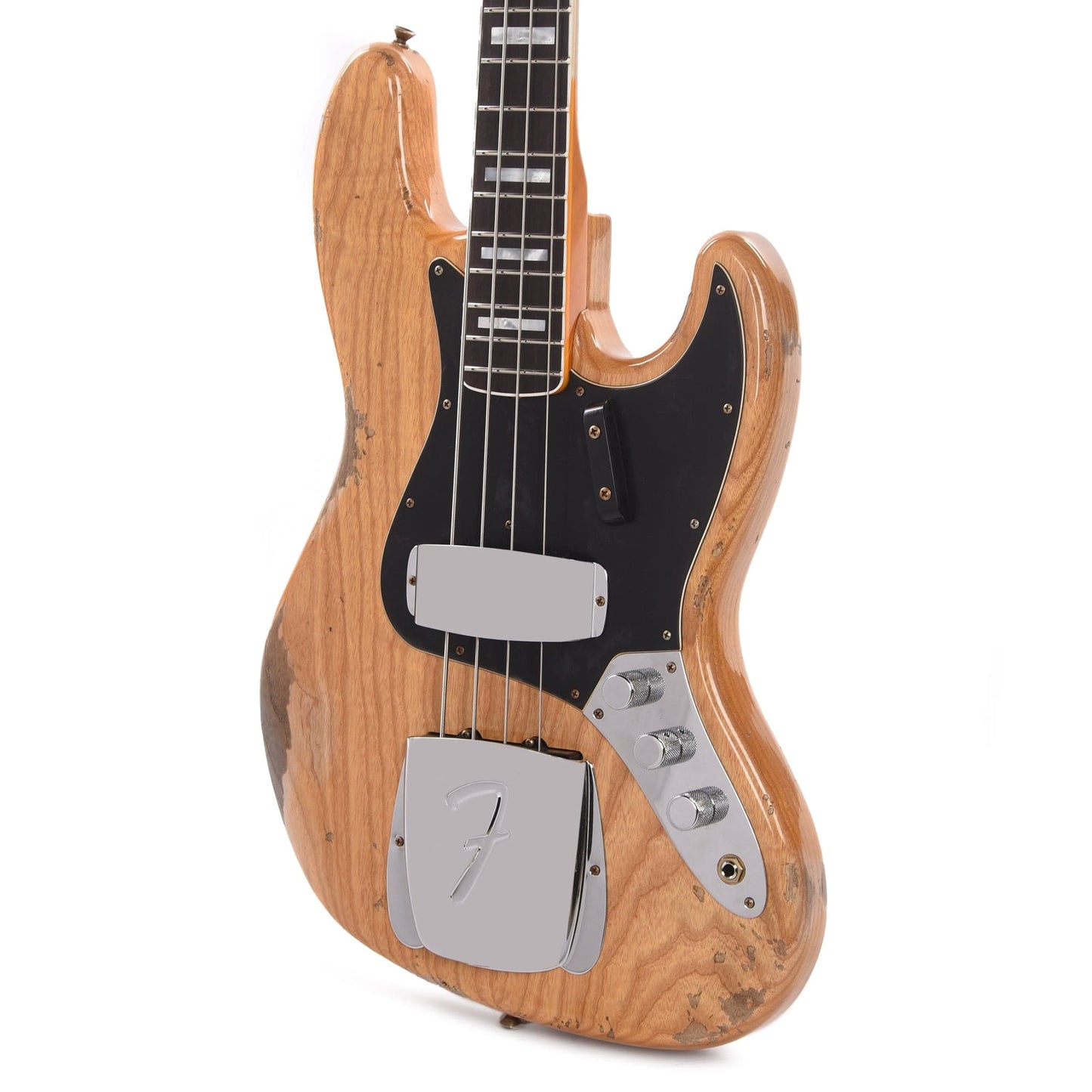 Fender Custom Shop Limited Edition Custom Jazz Bass Heavy Relic Aged Natural Bass Guitars / 4-String