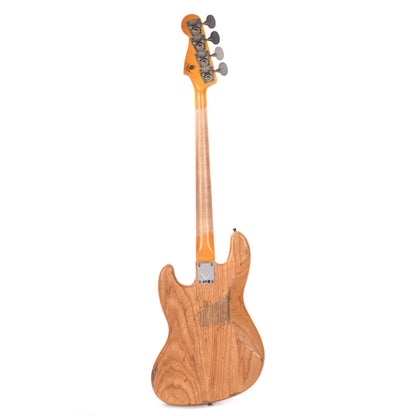 Fender Custom Shop Limited Edition Custom Jazz Bass Heavy Relic Aged Natural Bass Guitars / 4-String