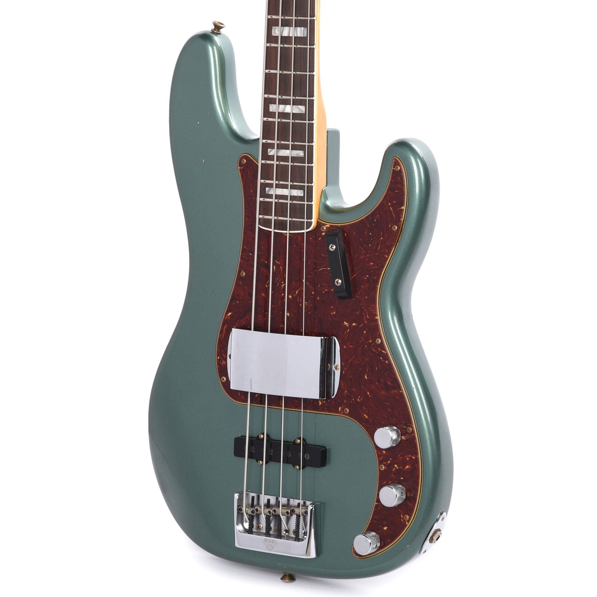 Fender Custom Shop Limited Edition Precision Bass Special Journeyman Relic  Aged Sherwood Green Metallic