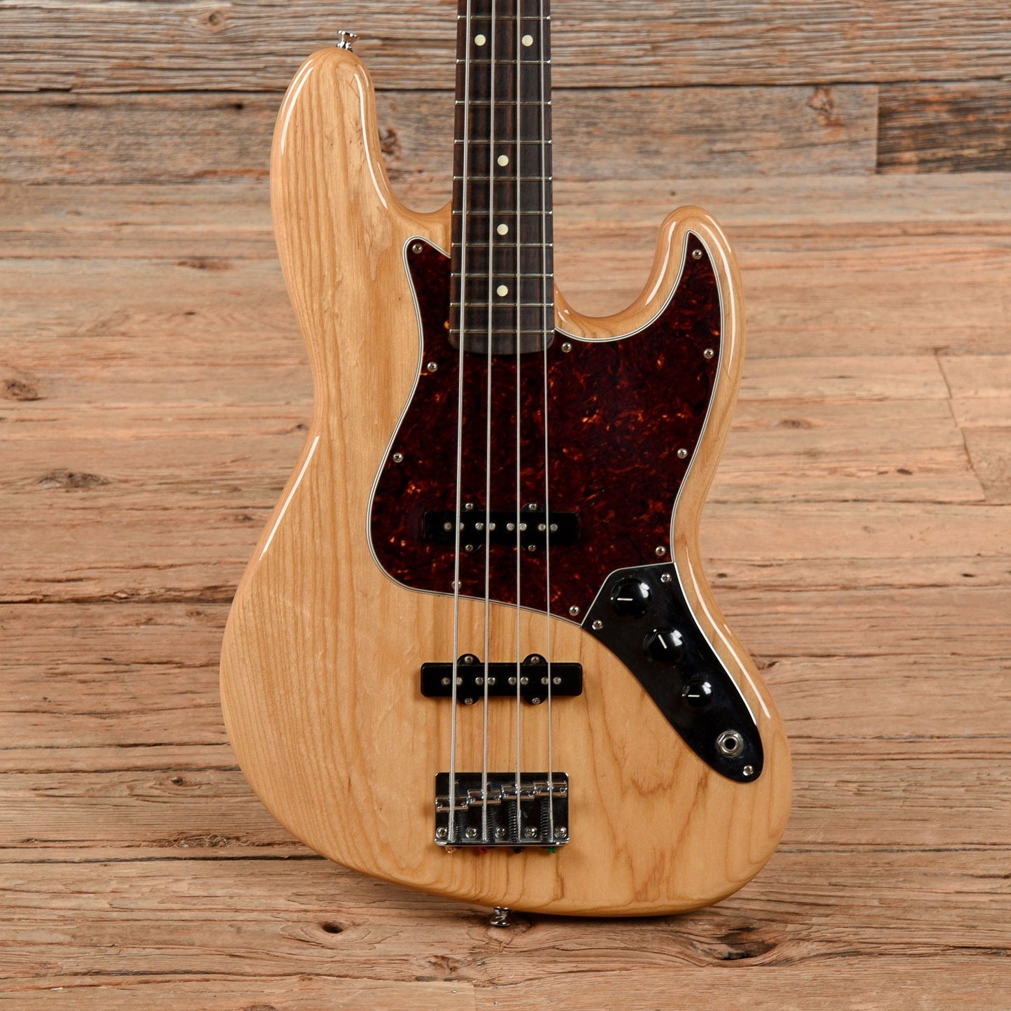 Fender FSR Deluxe Jazz Bass Natural 2015 Bass Guitars / 4-String