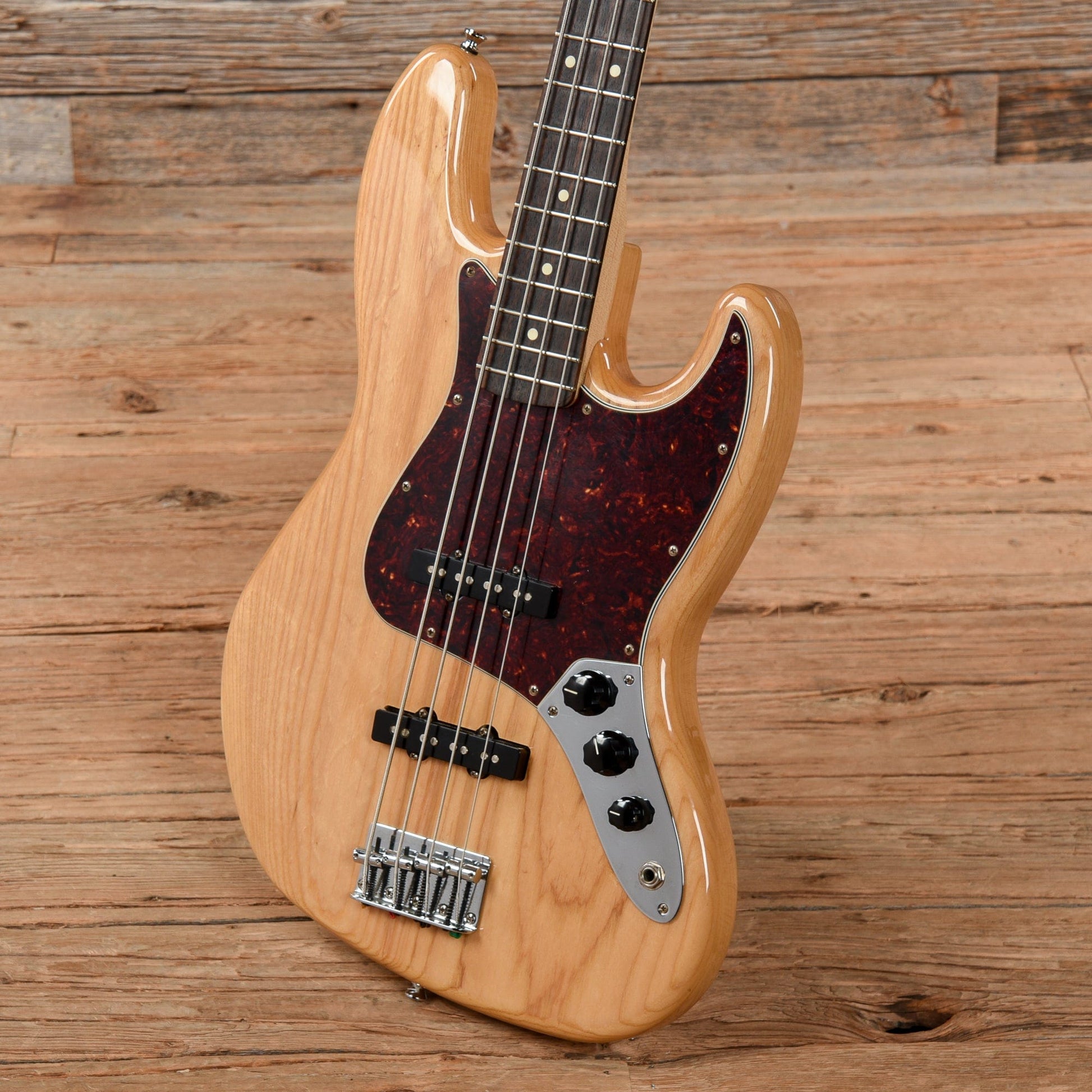 Fender FSR Deluxe Jazz Bass Natural 2015 Bass Guitars / 4-String