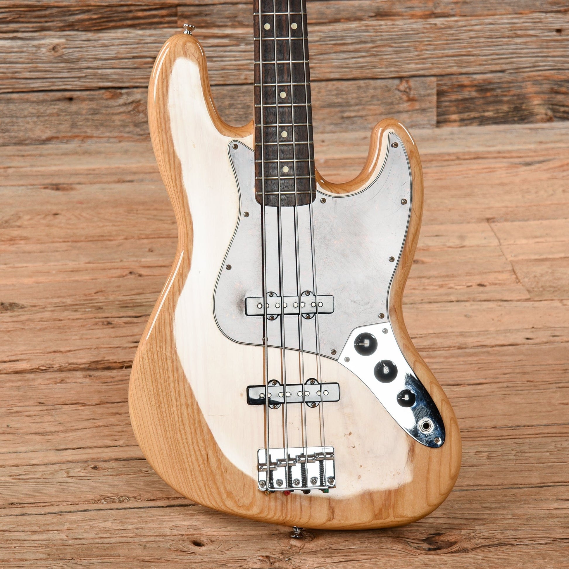 Fender FSR Deluxe Jazz Bass Natural 2015 Bass Guitars / 4-String