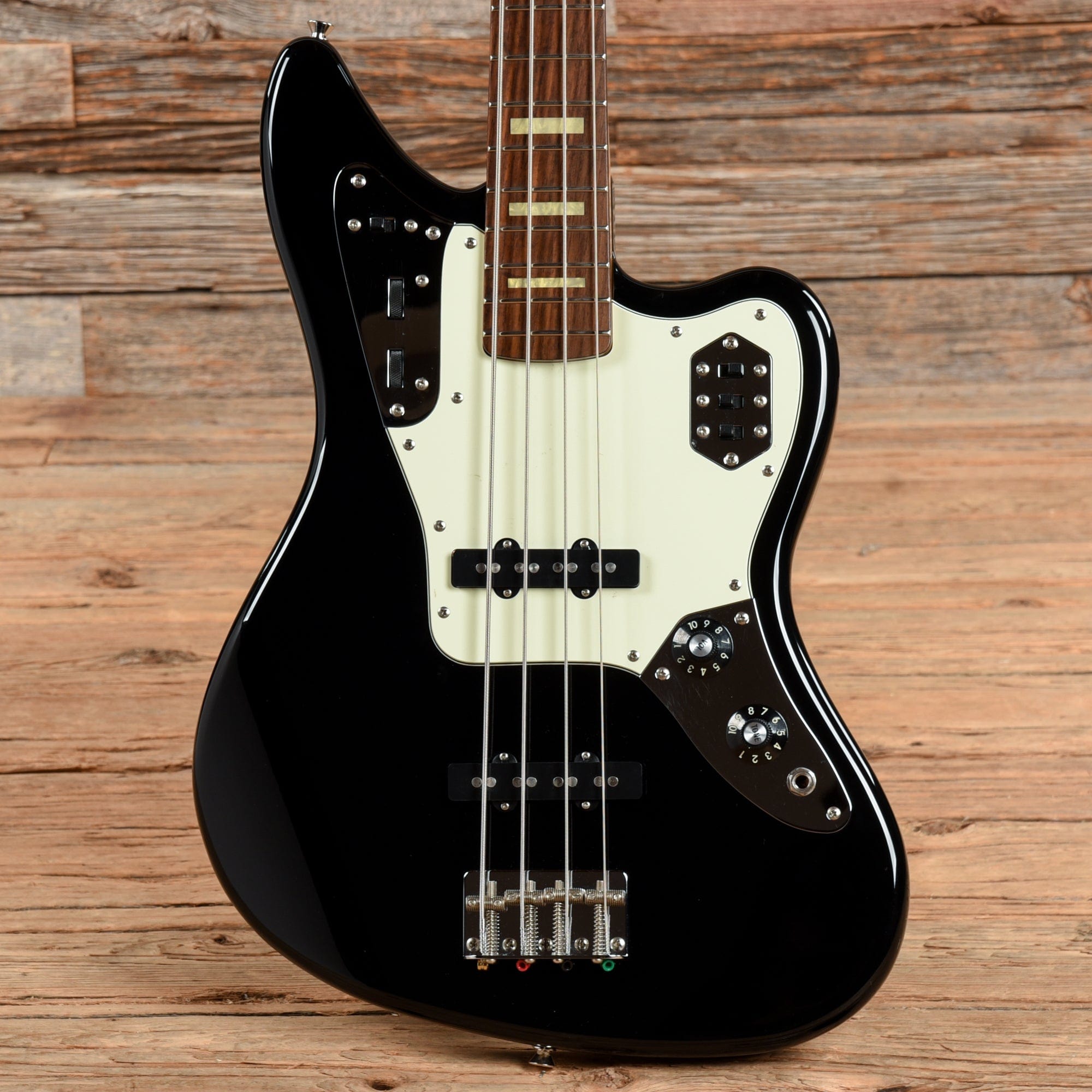 Fender Japan Jaguar Bass Black 2012 – Chicago Music Exchange