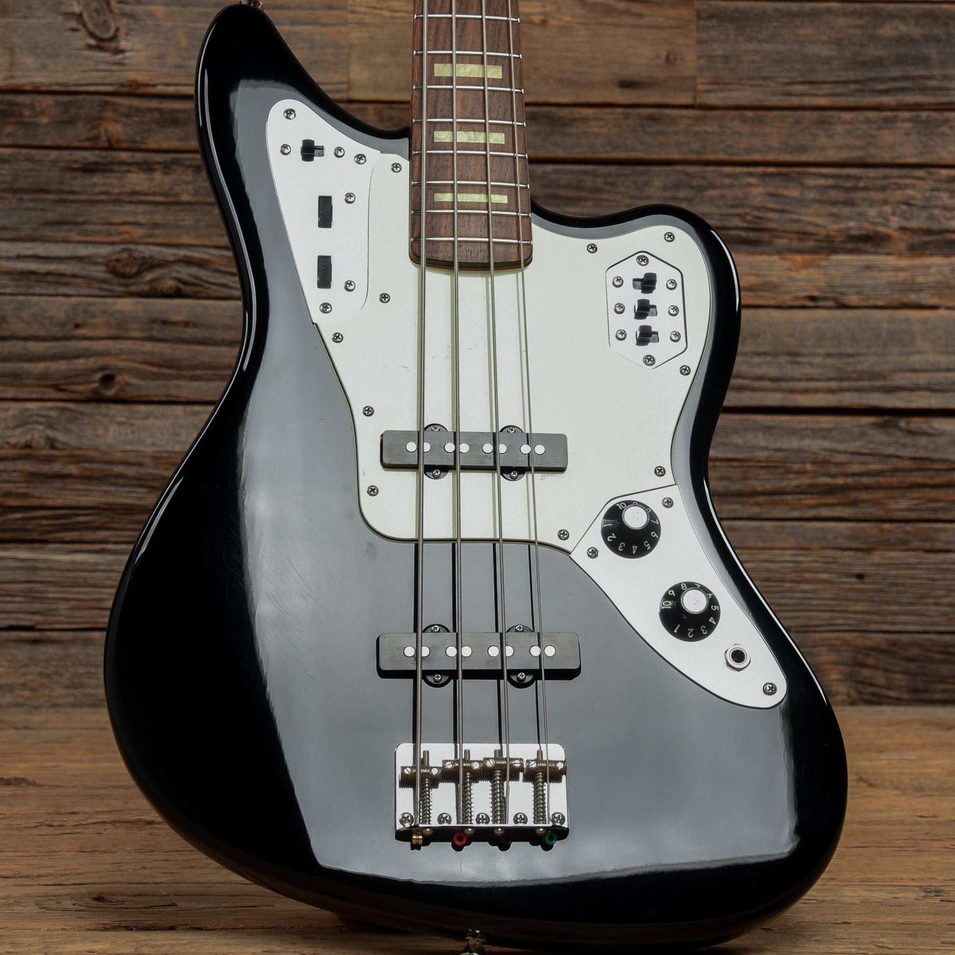 Fender Japan Jaguar Bass Black 2012 Bass Guitars / 4-String