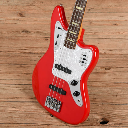 Fender Japan Jaguar Bass Hot Rod Red 2014 Bass Guitars / 4-String