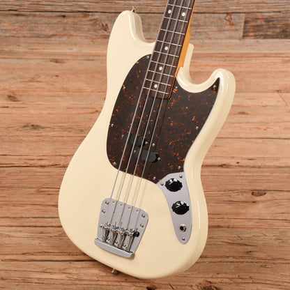 Fender Japan Mustang Bass Olympic White Bass Guitars / 4-String