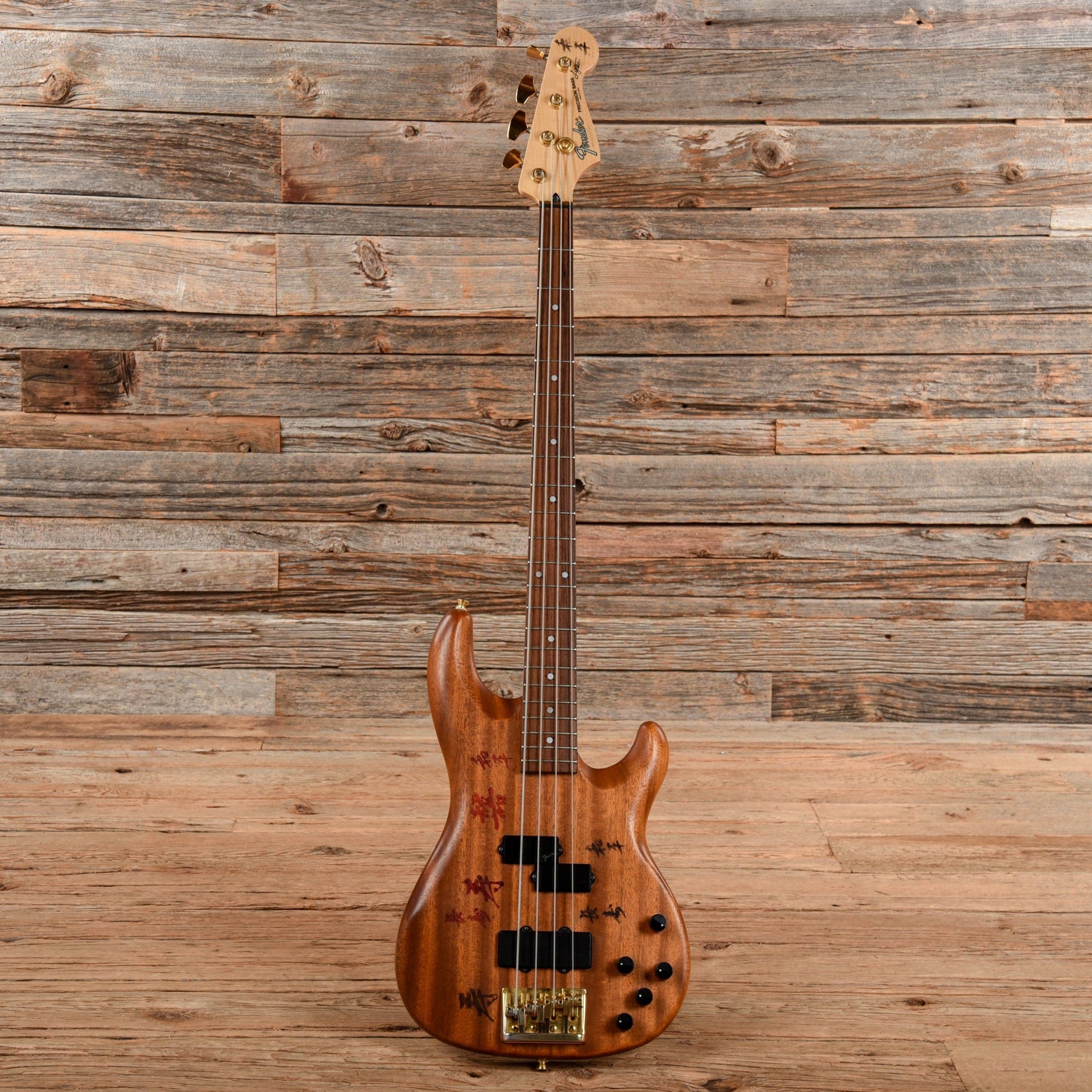 Fender Japan Precision Bass Lyte Natural Bass Guitars / 4-String