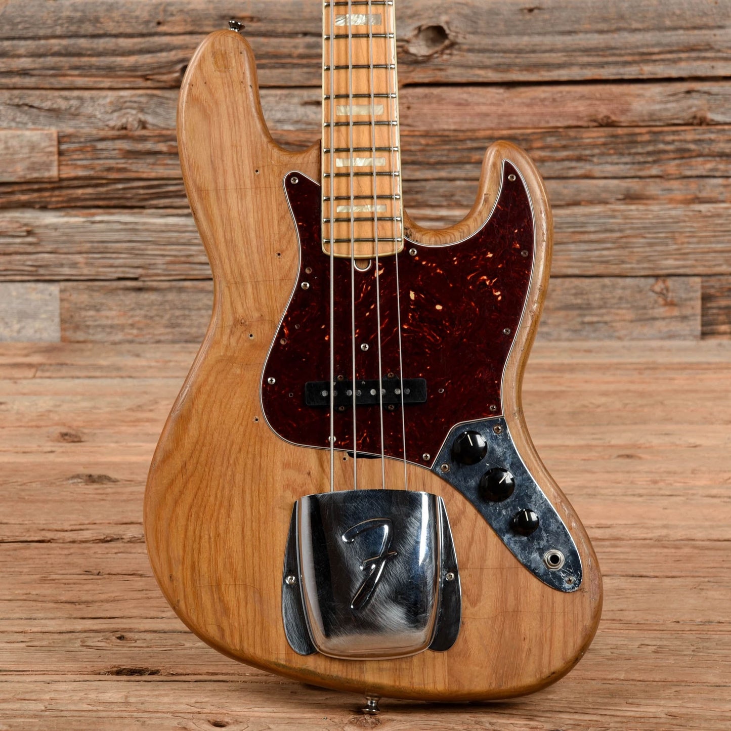 Fender Jazz Bass Natural Refin 1978 Bass Guitars / 4-String