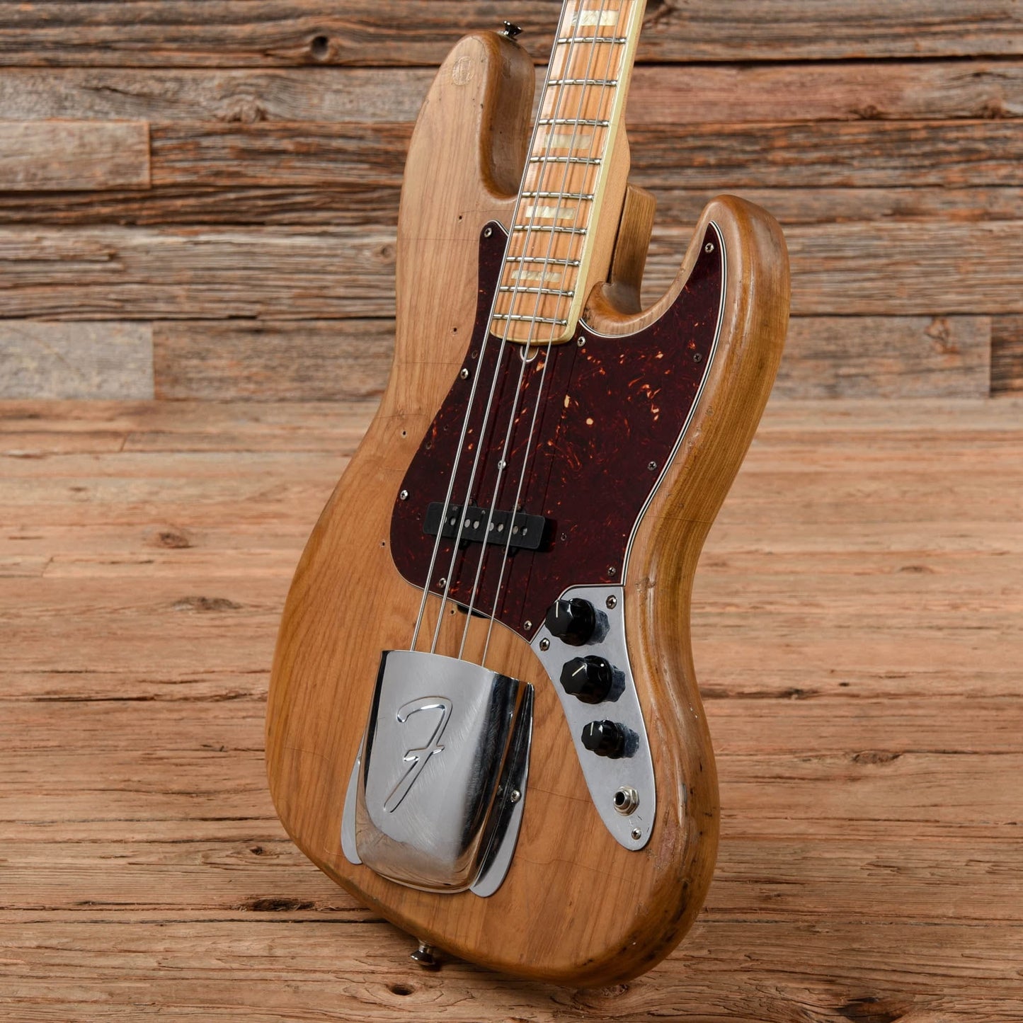 Fender Jazz Bass Natural Refin 1978 Bass Guitars / 4-String