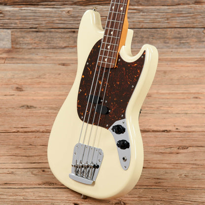 Fender MB-98 Mustang Bass Reissue Vintage White 2007 Bass Guitars / 4-String