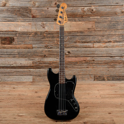 Fender Musicmaster Bass Black 1978 Bass Guitars / 4-String