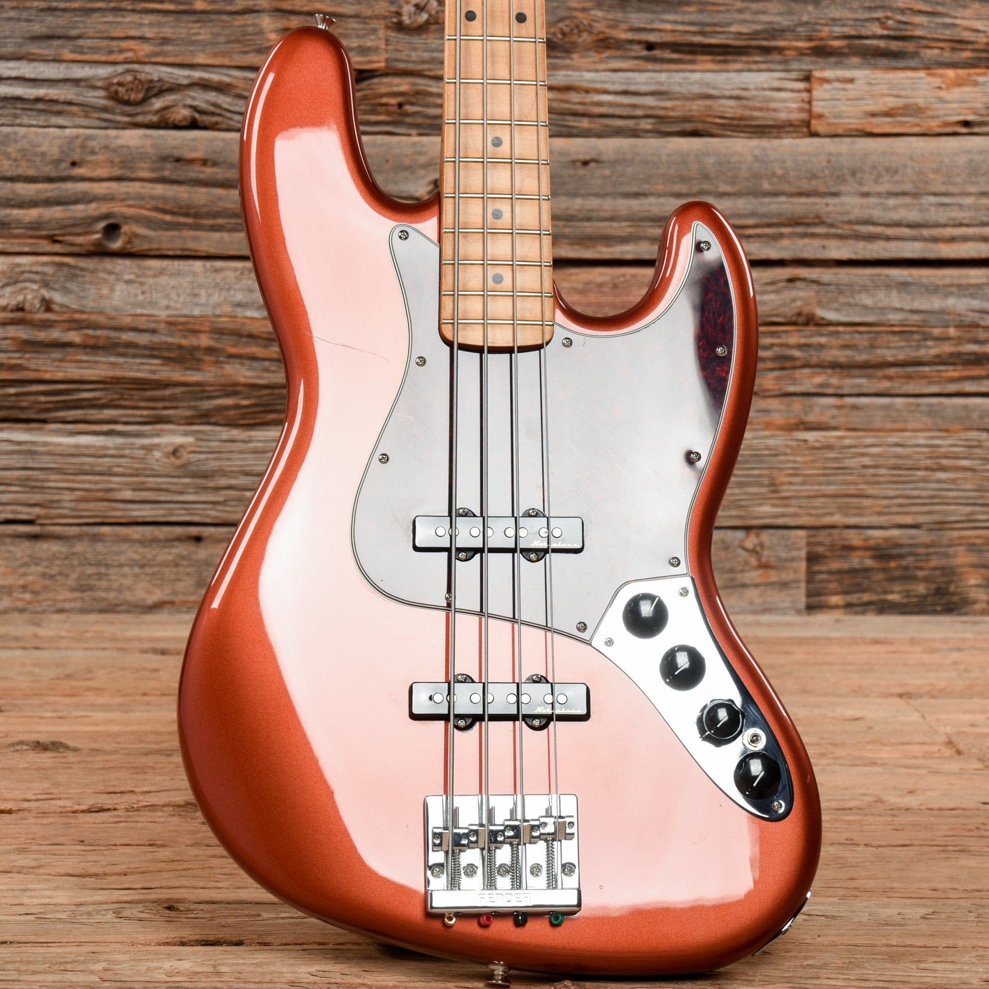 Fender Player Plus Aged Candy Apple Red 2021 Bass Guitars / 4-String