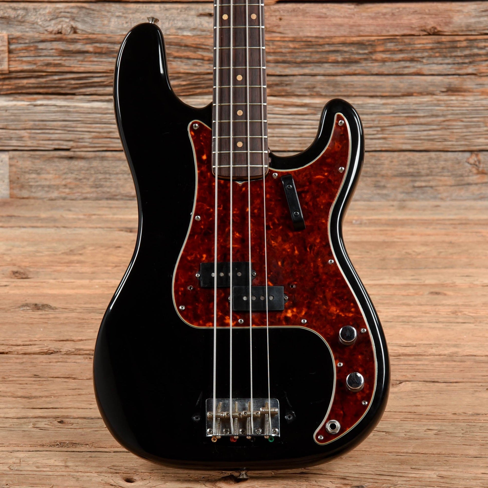 Fender Precision Bass Black Refin 1963 Bass Guitars / 4-String