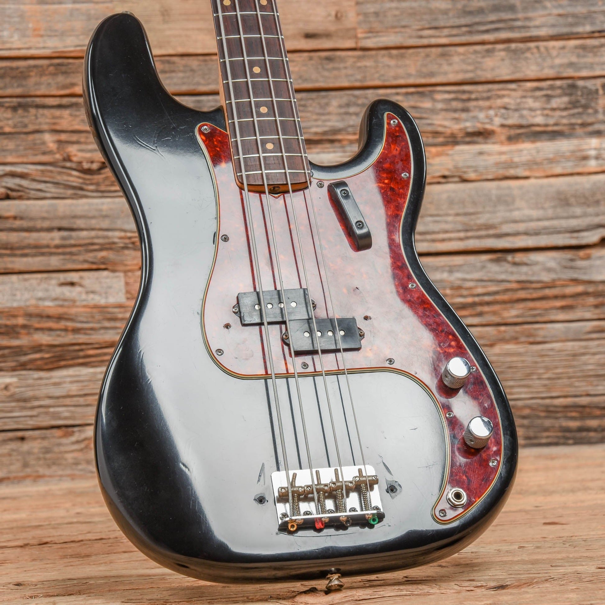 Fender Precision Bass Black Refin 1963 Bass Guitars / 4-String