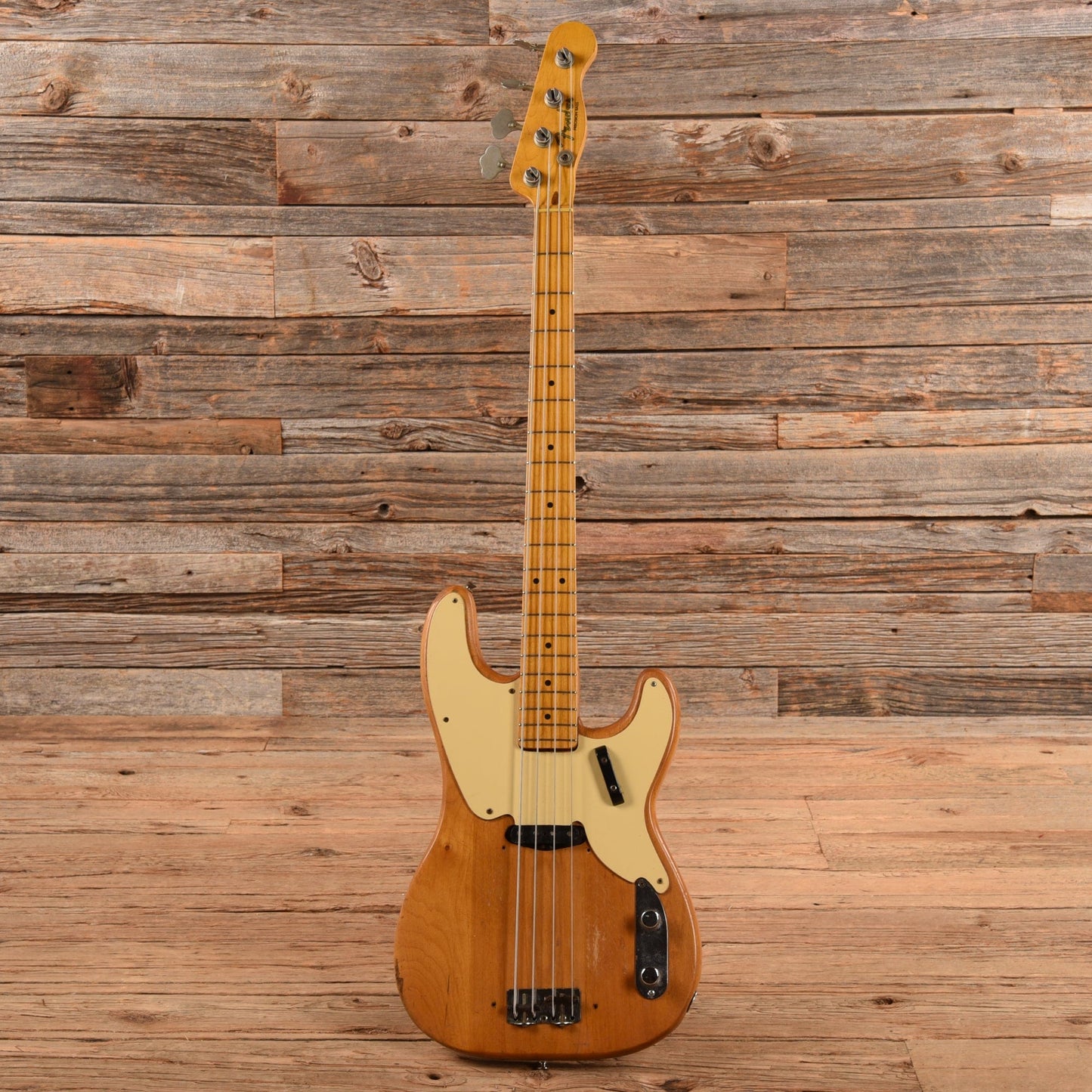 Fender Precision Bass Natural 1956 Bass Guitars / 4-String