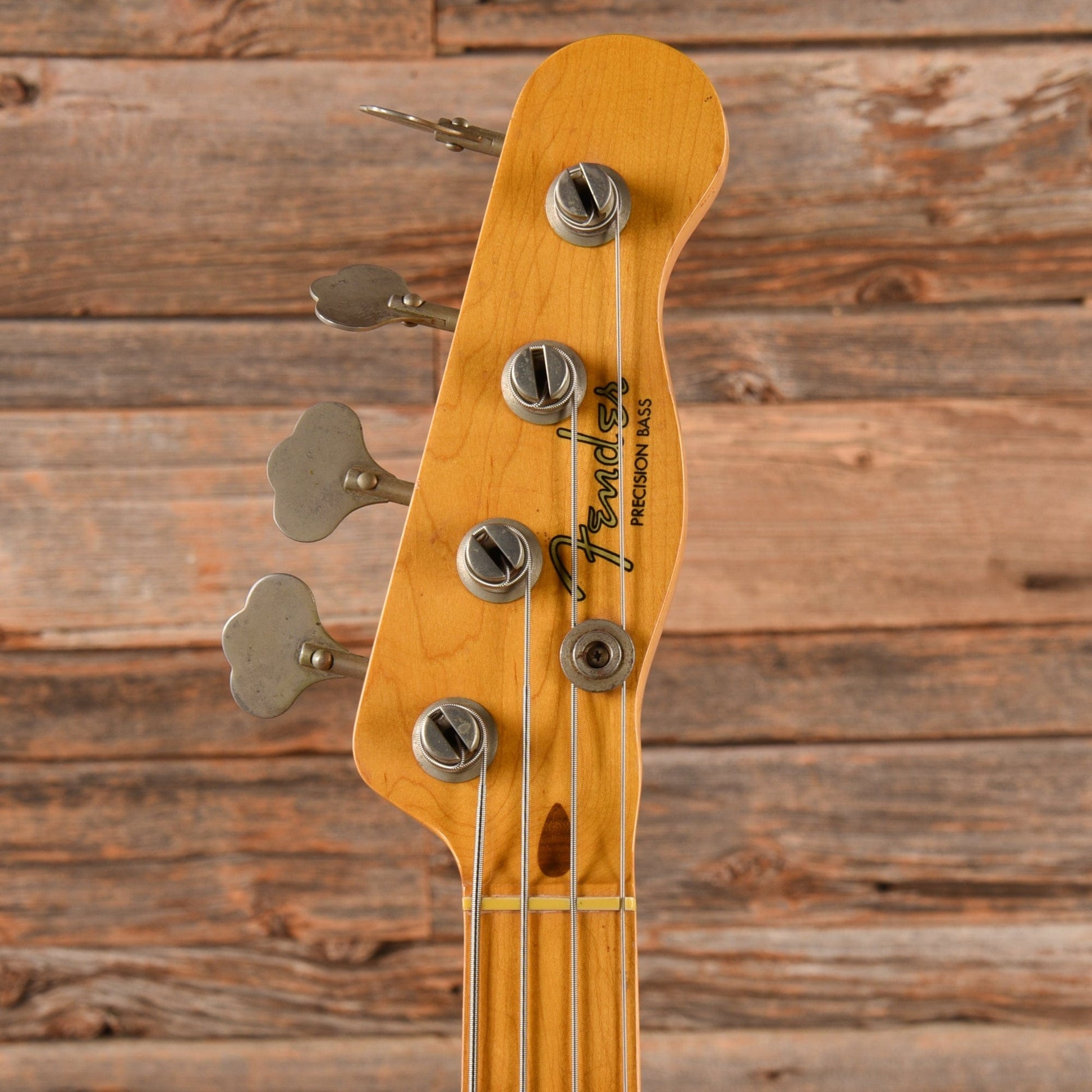 Fender Precision Bass Natural 1956 Bass Guitars / 4-String