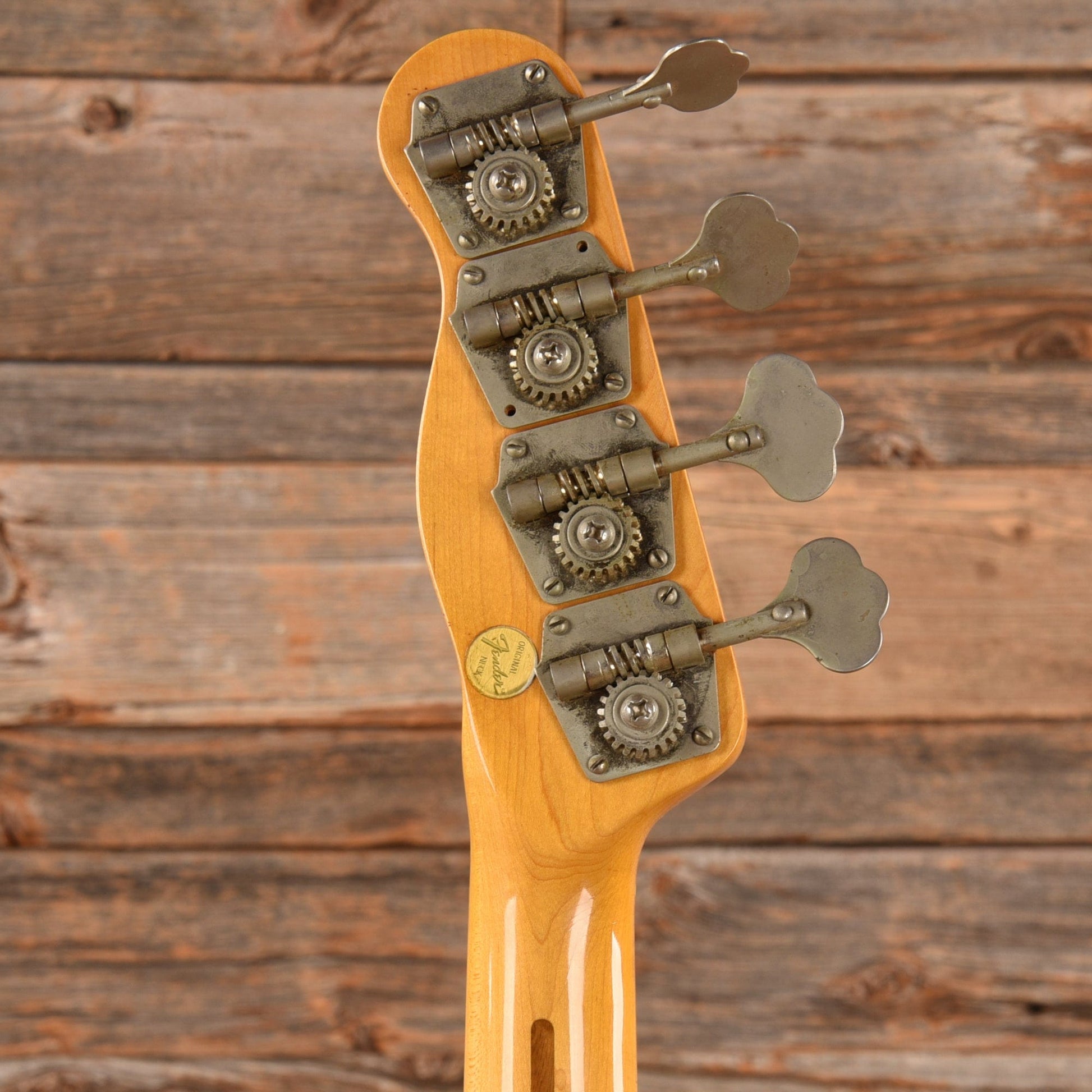 Fender Precision Bass Natural 1956 Bass Guitars / 4-String