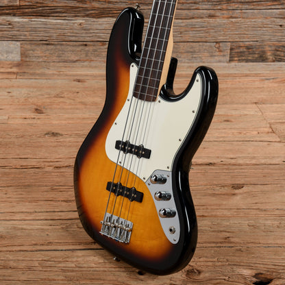 Fender Standard Jazz Bass Fretless Sunburst 2006 Bass Guitars / 4-String