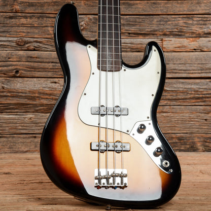 Fender Standard Jazz Bass Fretless Sunburst 2006 Bass Guitars / 4-String