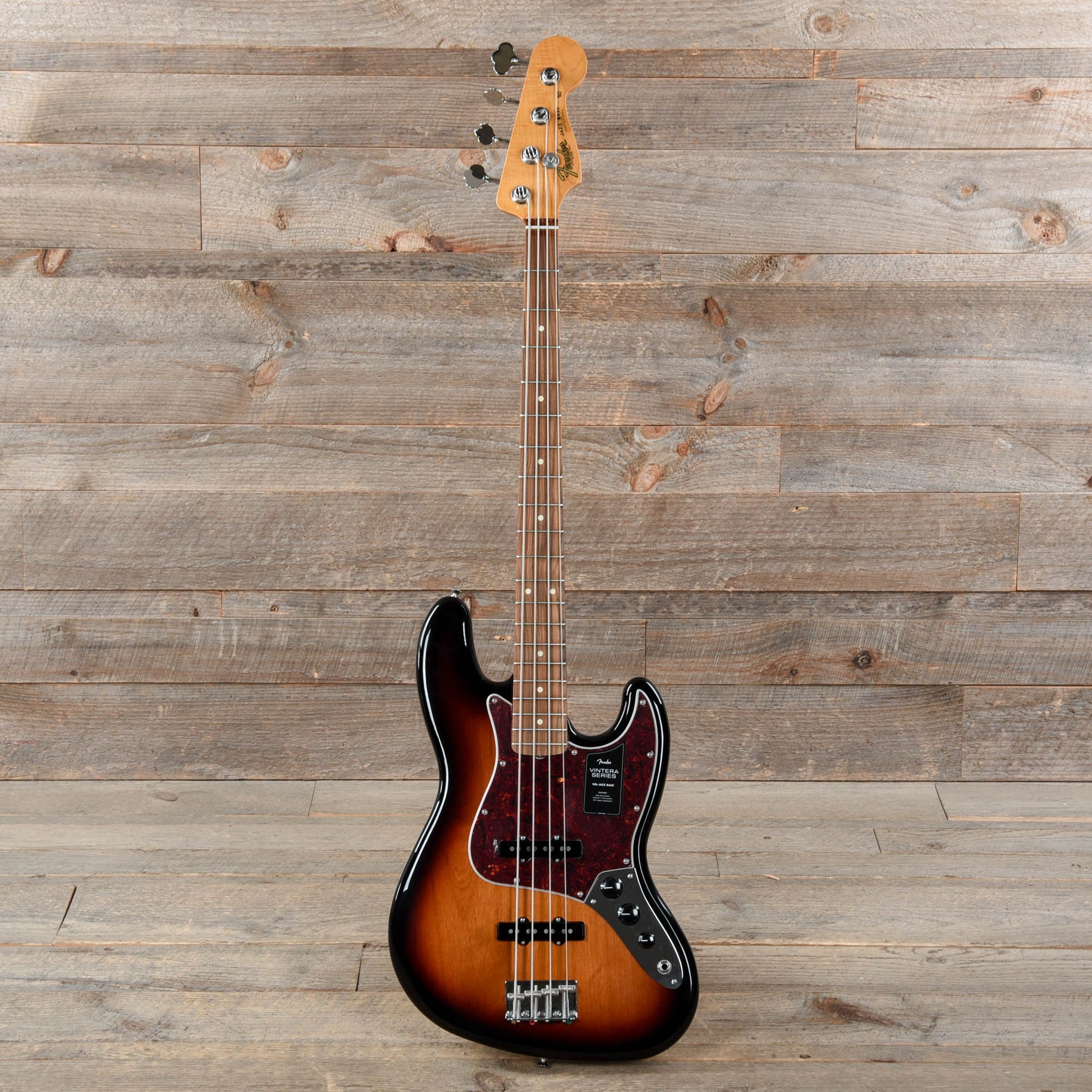 Fender Vintera '60s Jazz Bass 3-Tone Sunburst Bass Guitars / 4-String