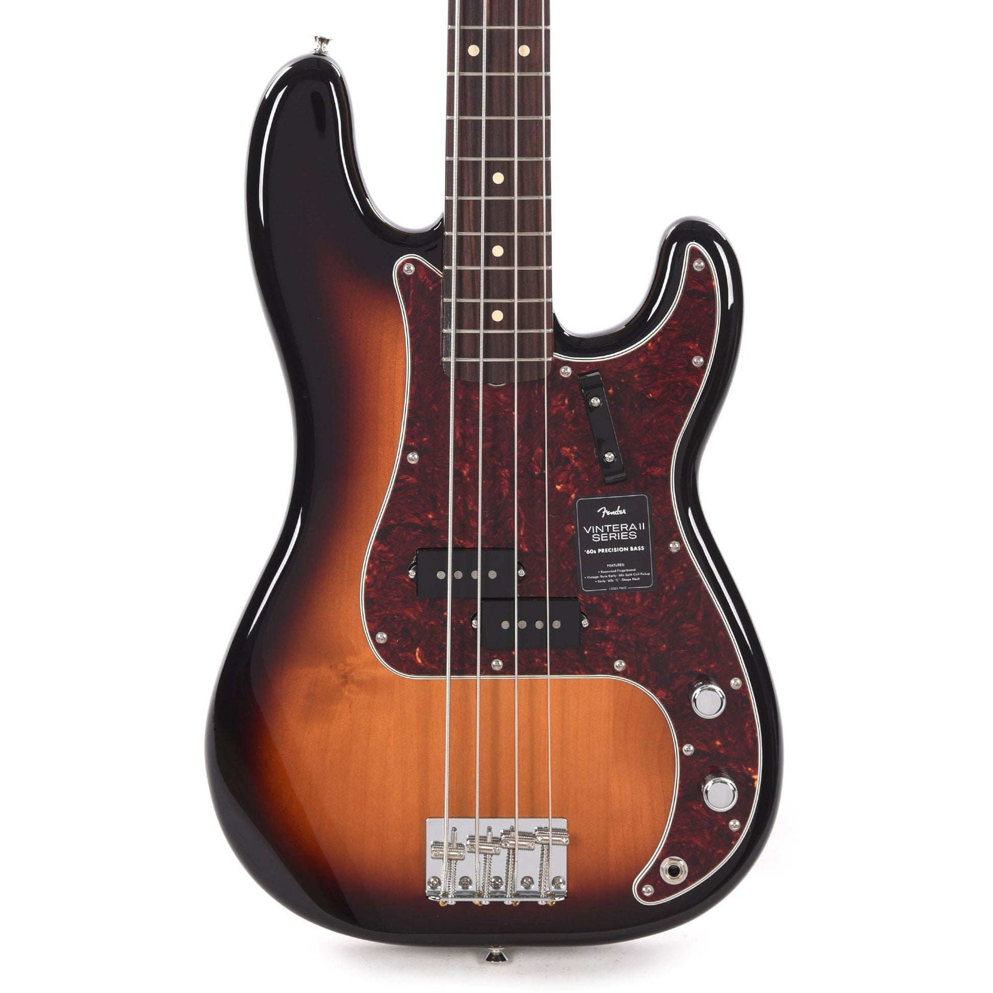 Fender Vintera II 60s Precision Bass 3-Color Sunburst Bass Guitars / 4-String