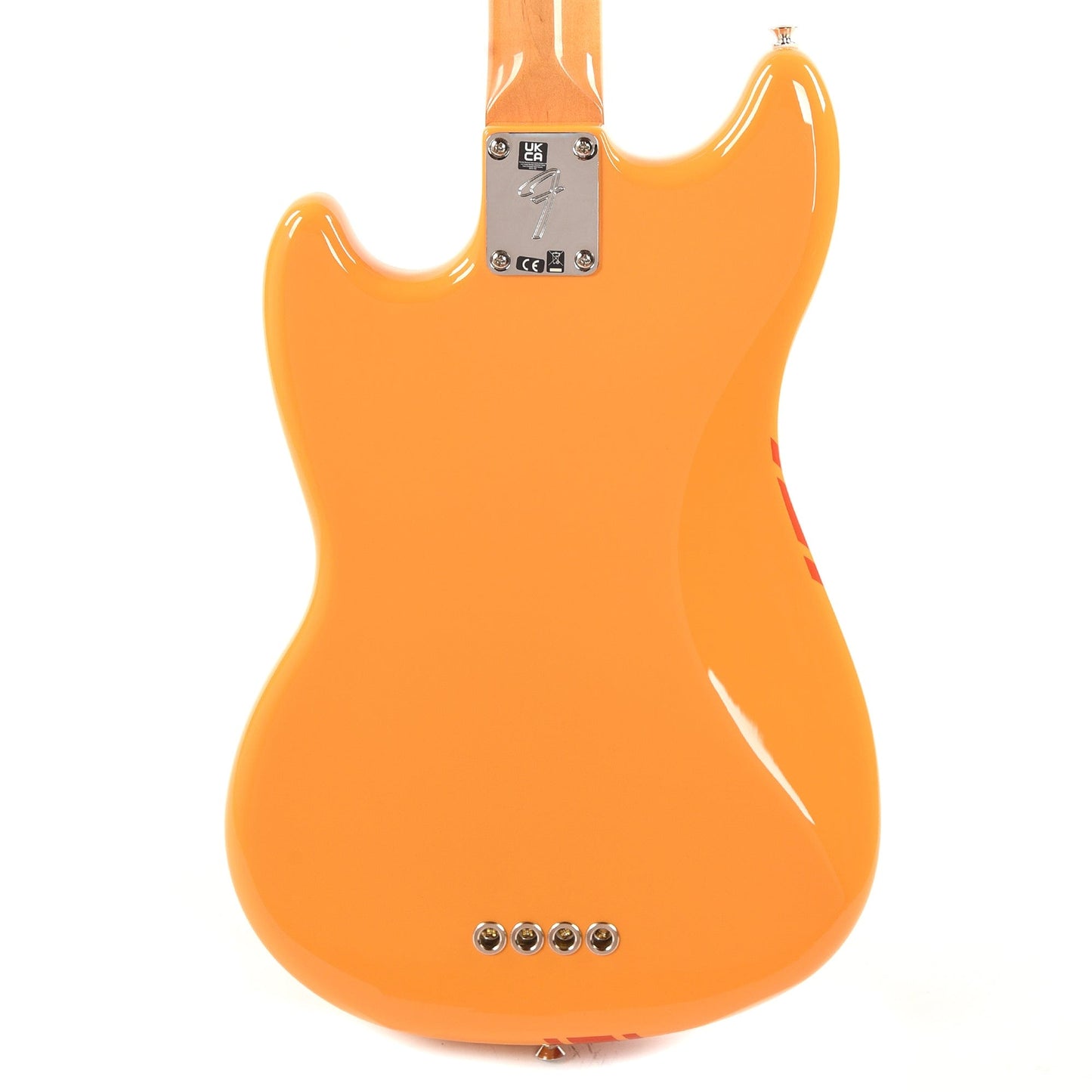 Fender Vintera II 70s Mustang Bass Competition Orange Bass Guitars / 4-String