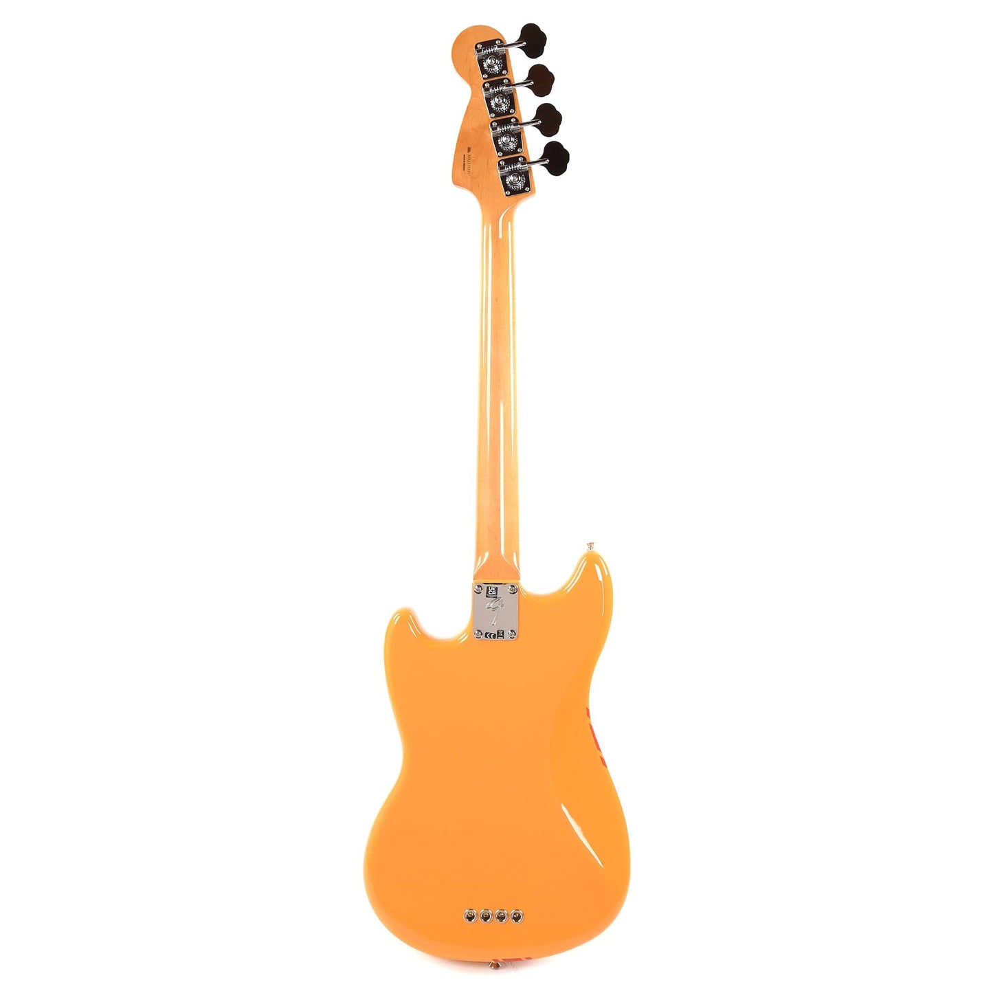 Fender Vintera II 70s Mustang Bass Competition Orange Bass Guitars / 4-String