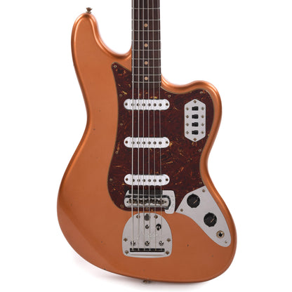 Fender Custom Shop 1962 Bass VI Journeyman Relic Super Faded Burnt Copper Bass Guitars / 5-String or More