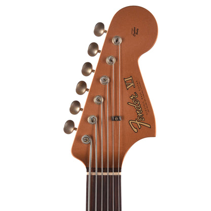 Fender Custom Shop 1962 Bass VI Journeyman Relic Super Faded Burnt Copper Bass Guitars / 5-String or More