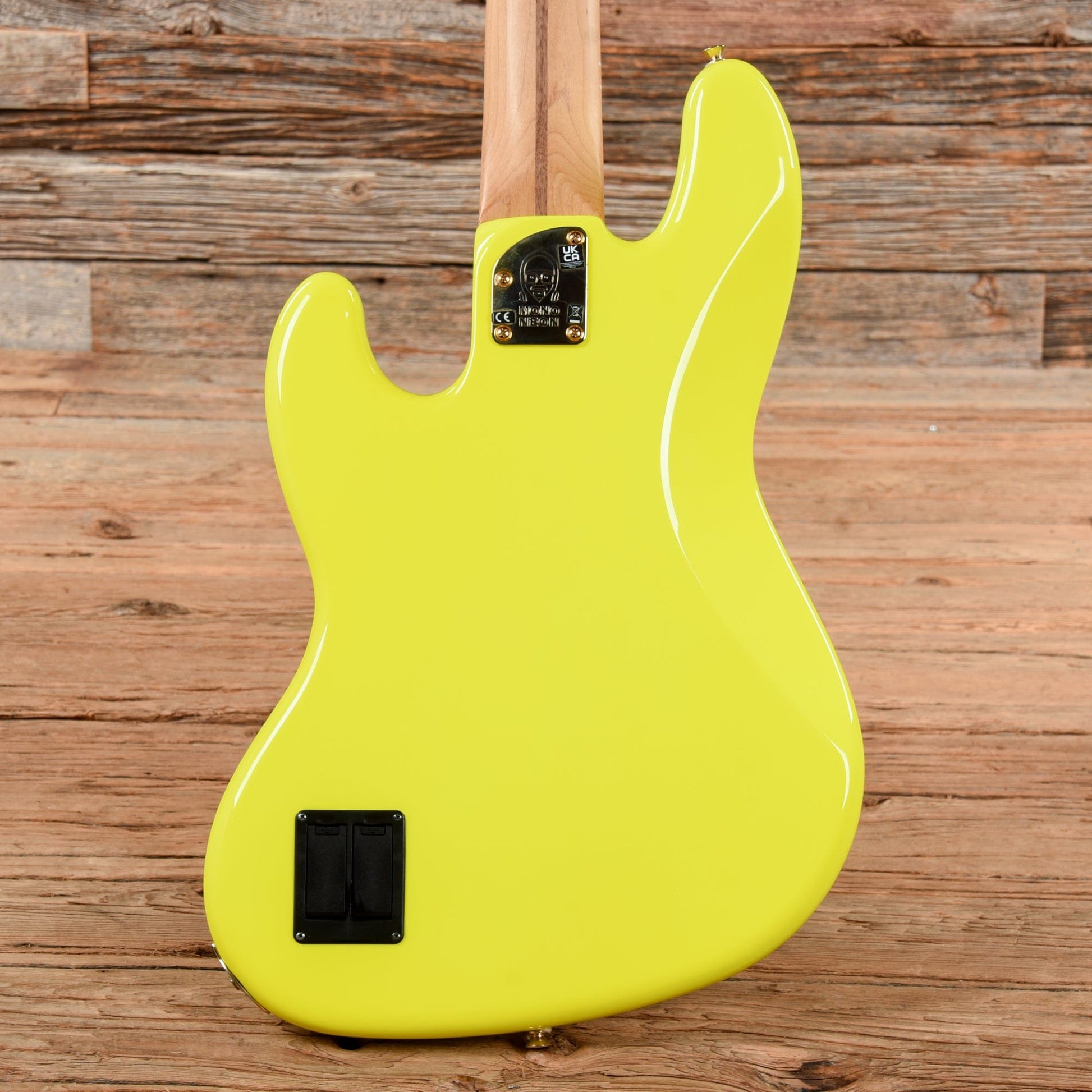 Fender MonoNeon Signature Jazz Bass V Neon Yellow 2022 Bass Guitars / 5-String or More