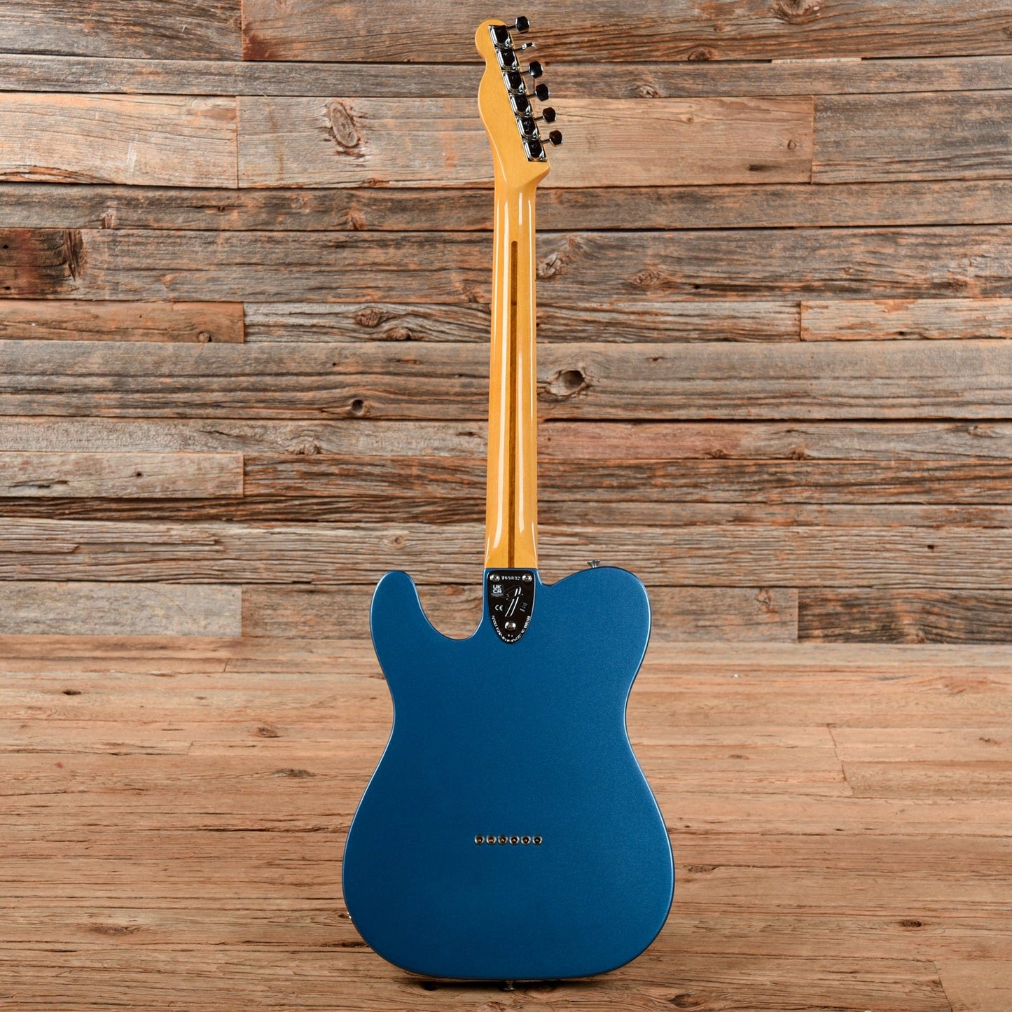 Fender American Vintage II '72 Telecaster Thinline Lake Placid Blue Electric Guitars / Semi-Hollow